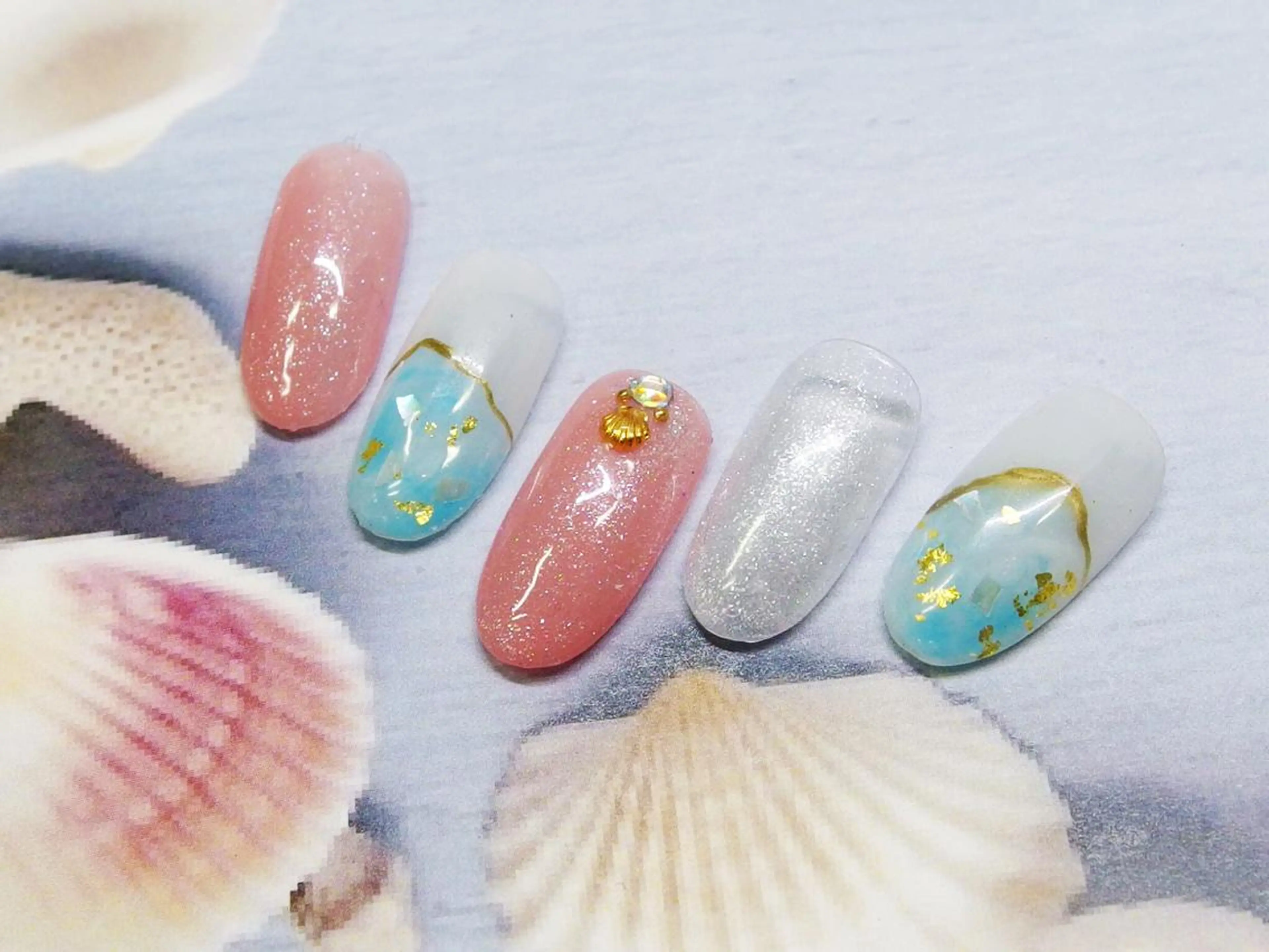 ネイル ティーエヌ 金山駅東口店のネイルデザイン