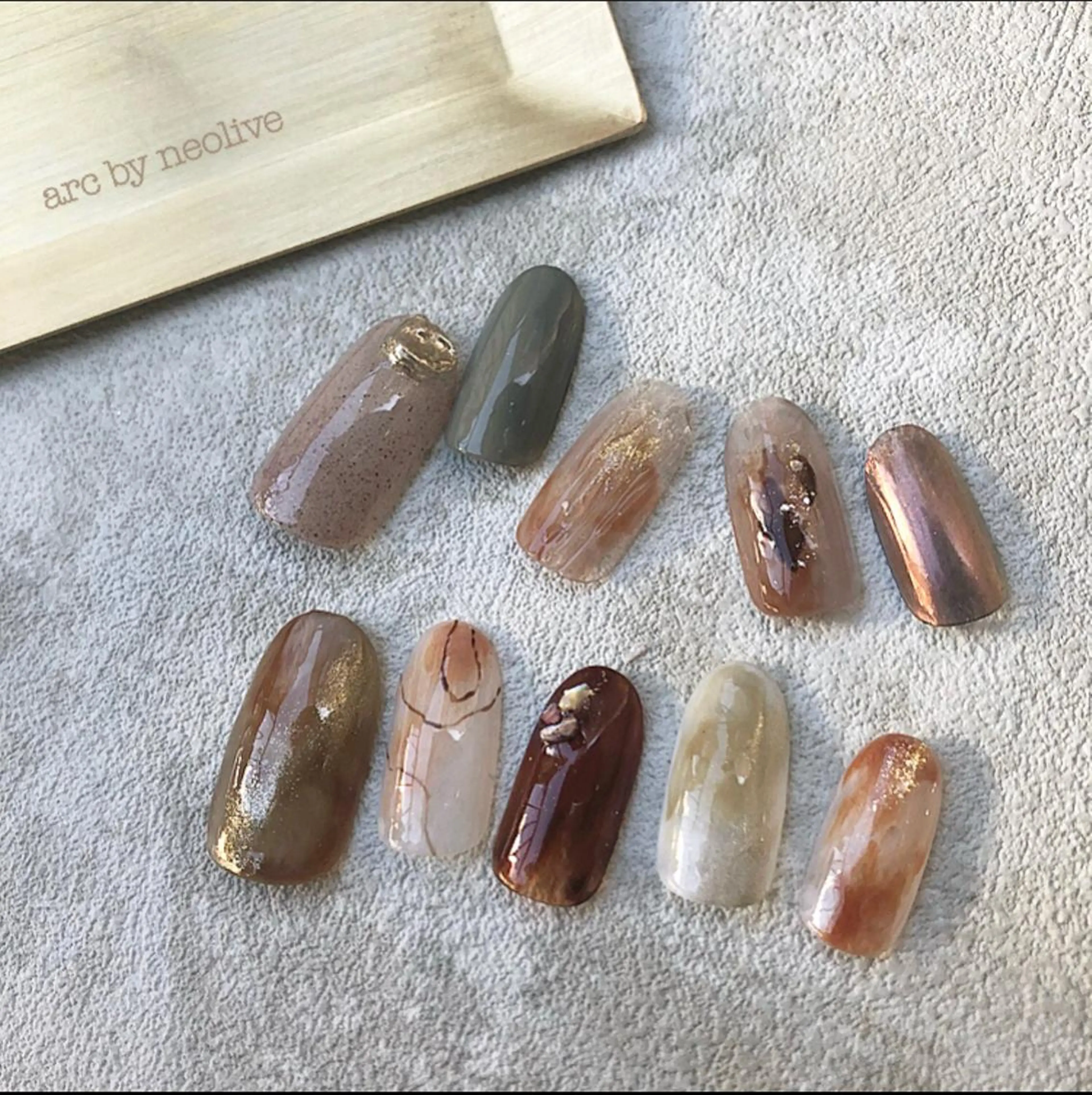 ネイル ニュアンスネイル U rinaのマツエク・マツパデザイン