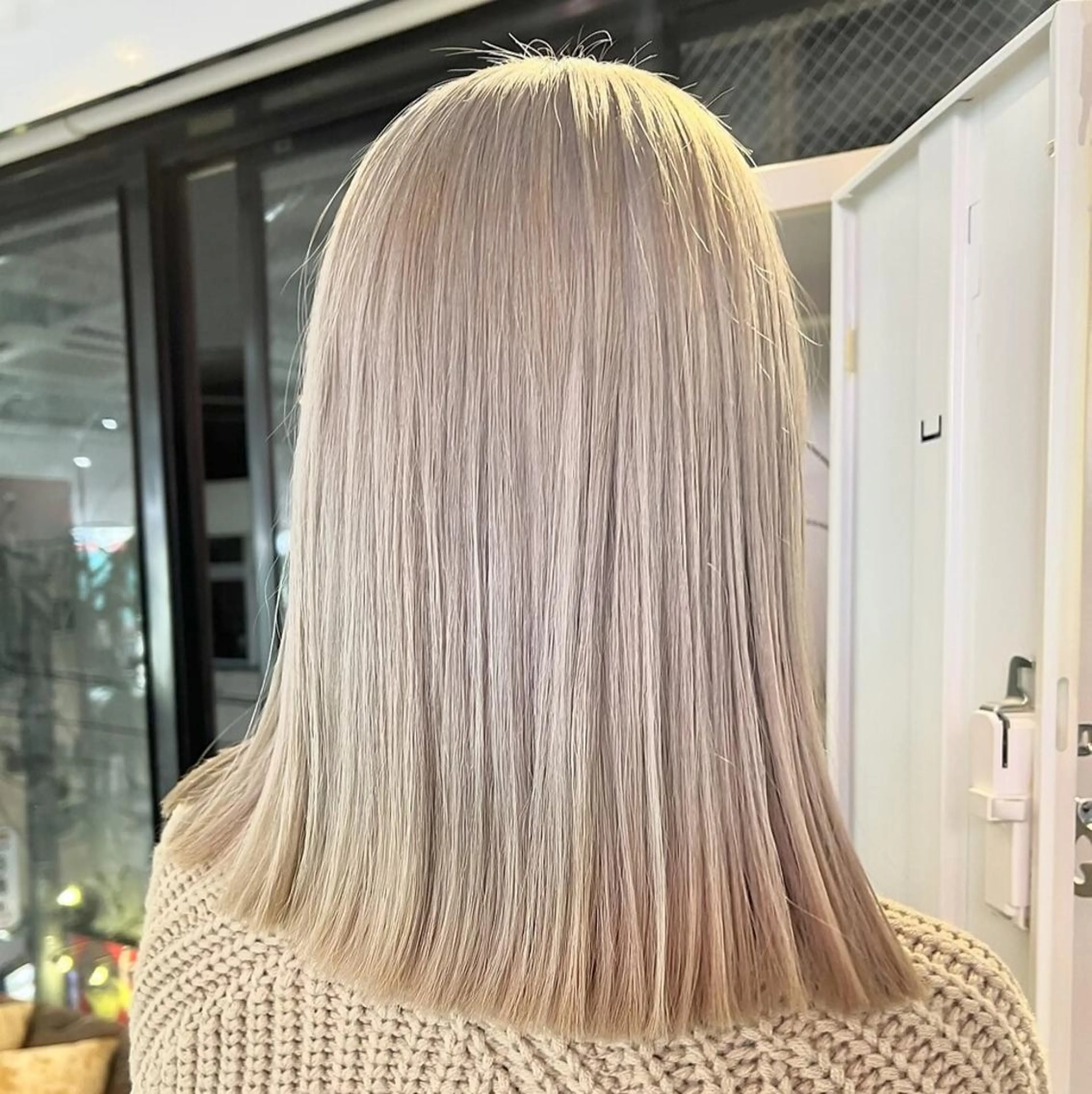 ミディアム まろみ暖色× chia🕯のヘアスタイル