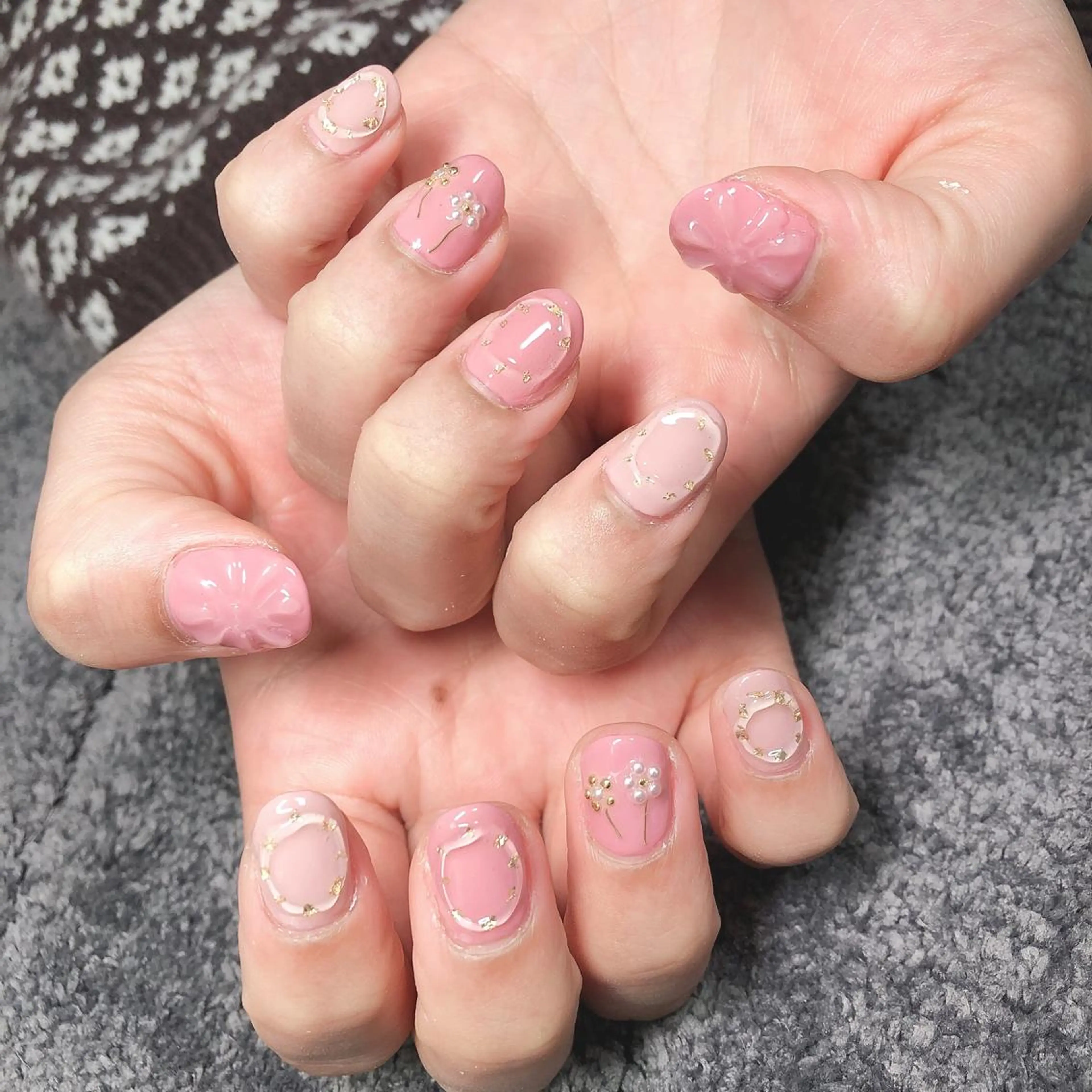 ネイル アートネイル 持ち込み 結城 怜菜のネイルデザイン