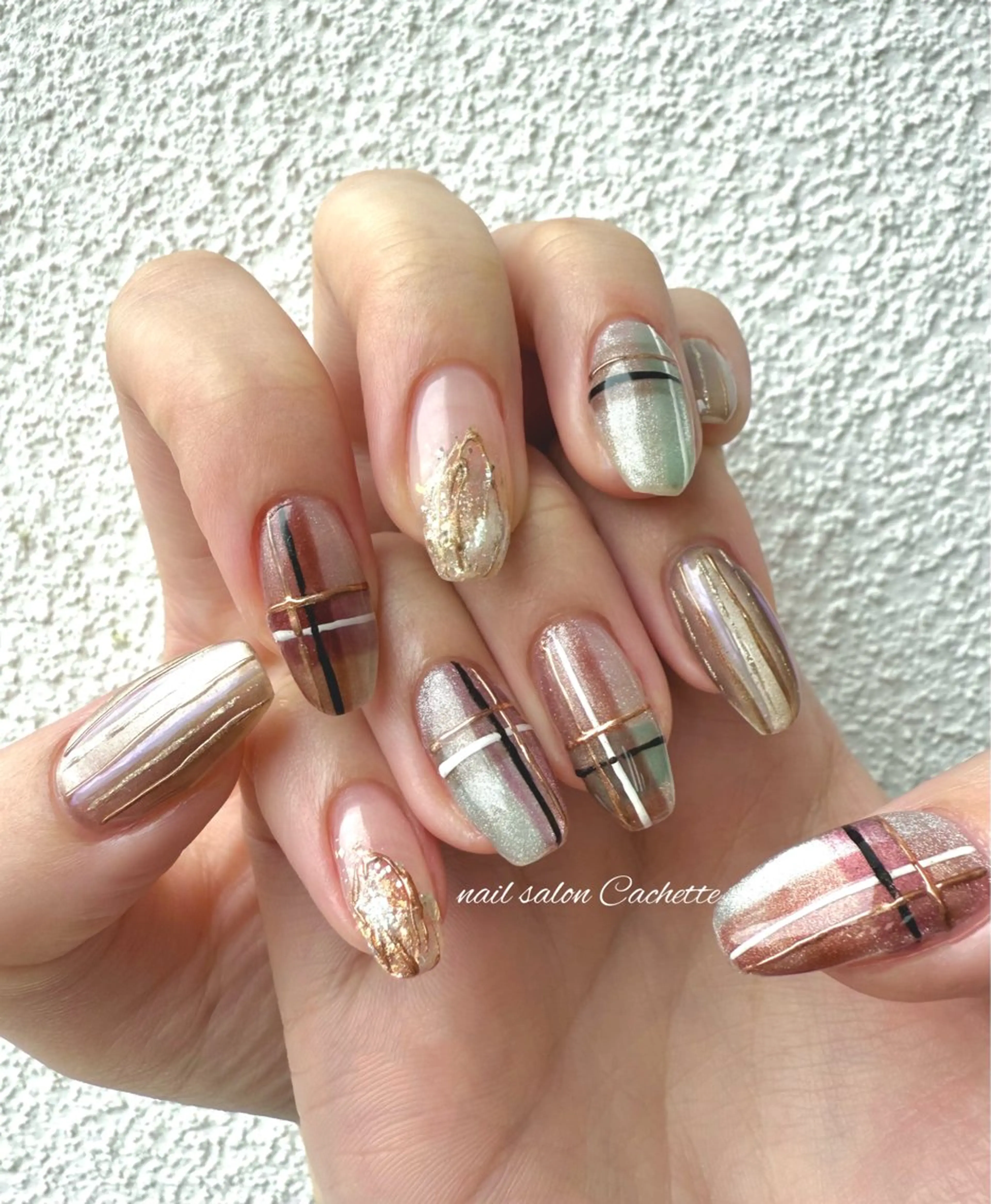 ネイル ハンドネイル ✧Cachette✧ YUKARIのネイルデザイン