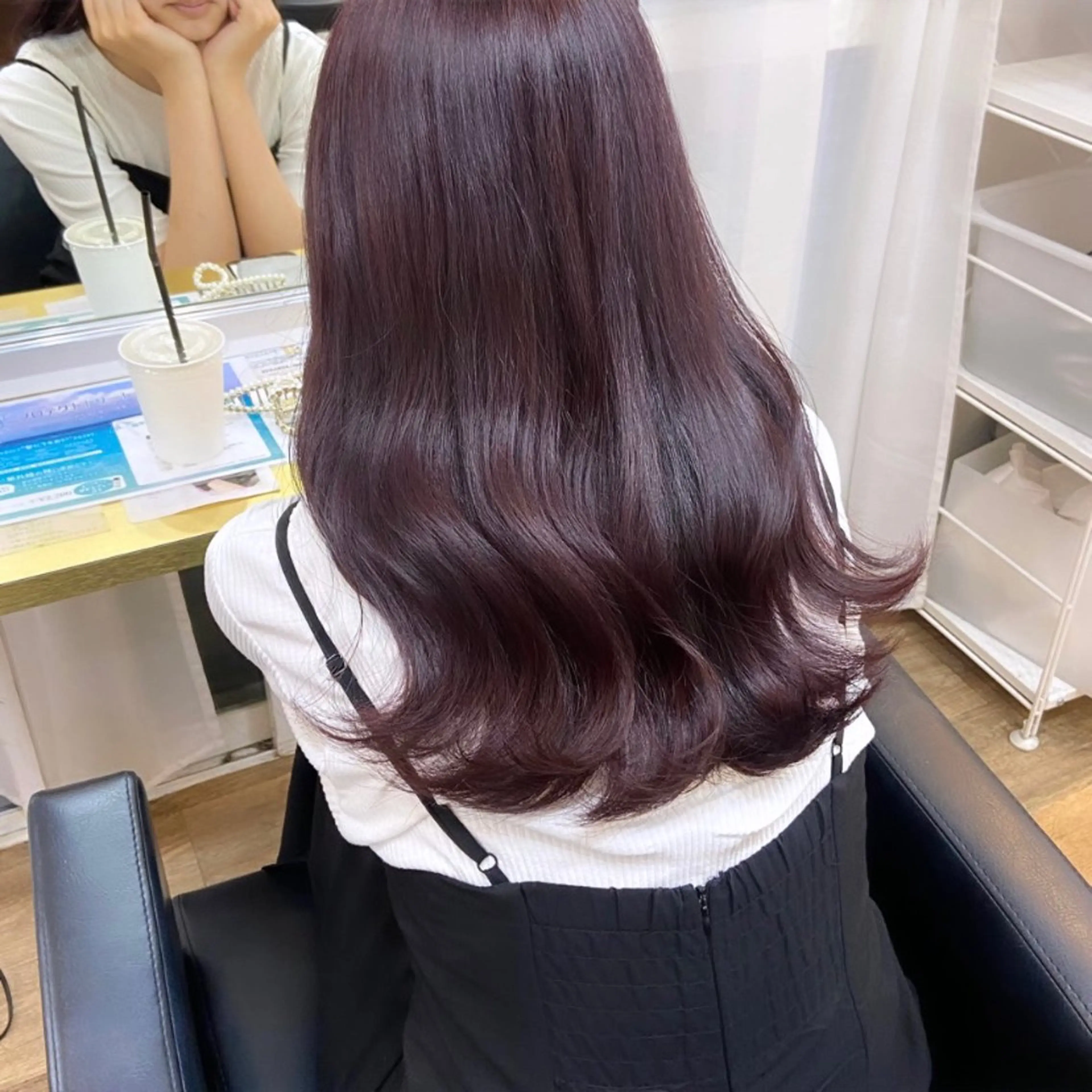ミディアム カラー mai 🎀 エクステモデル募集のヘアスタイル