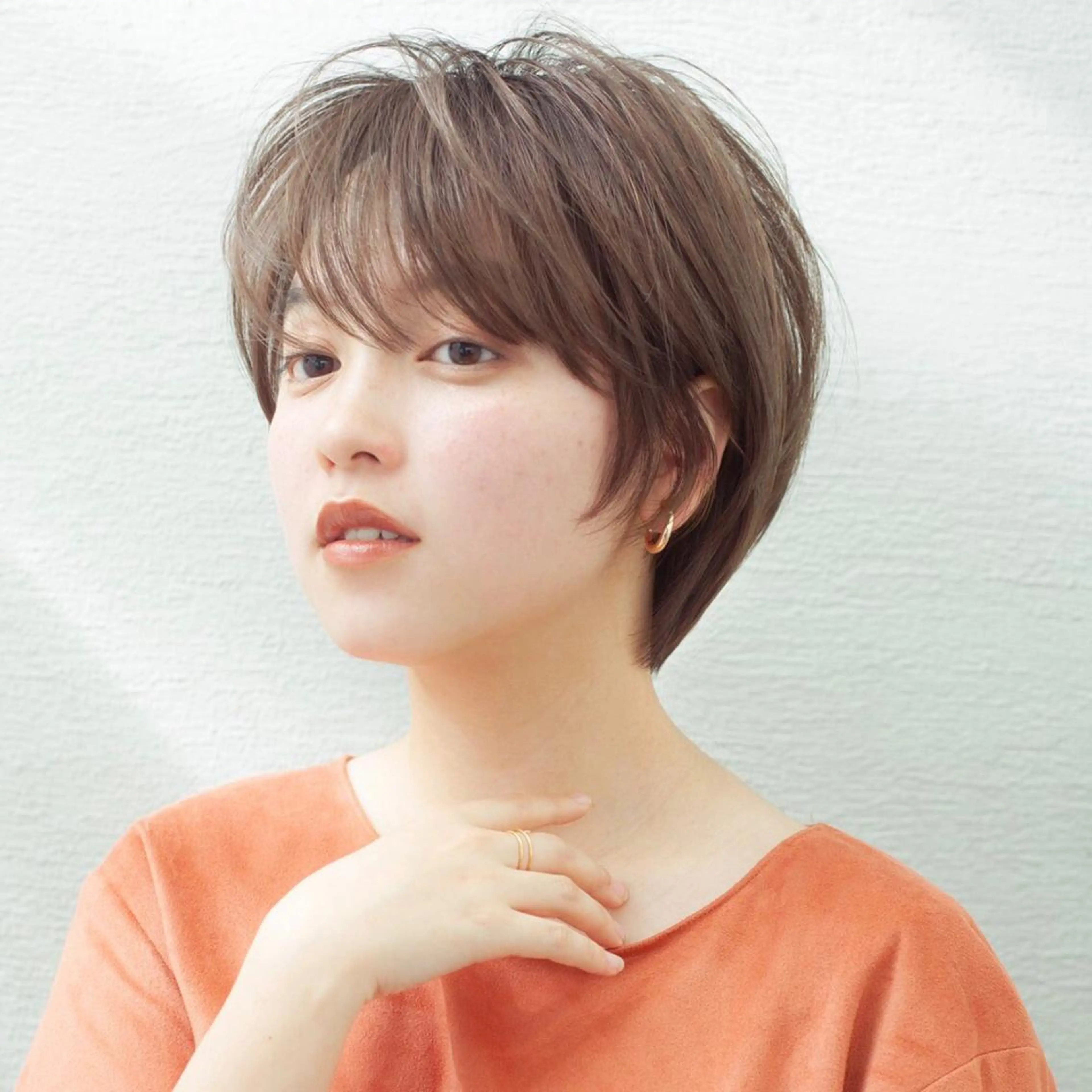 ショート カラー パーマ ヘアアレンジ キッズ ネイル マツエク・マツパ ショートヘア トリートメント ニュアンスネイル ショートネイル ニュアンスパーマ カット パーマ ショートの神✨AFL OAT 井上康平のヘアスタイル