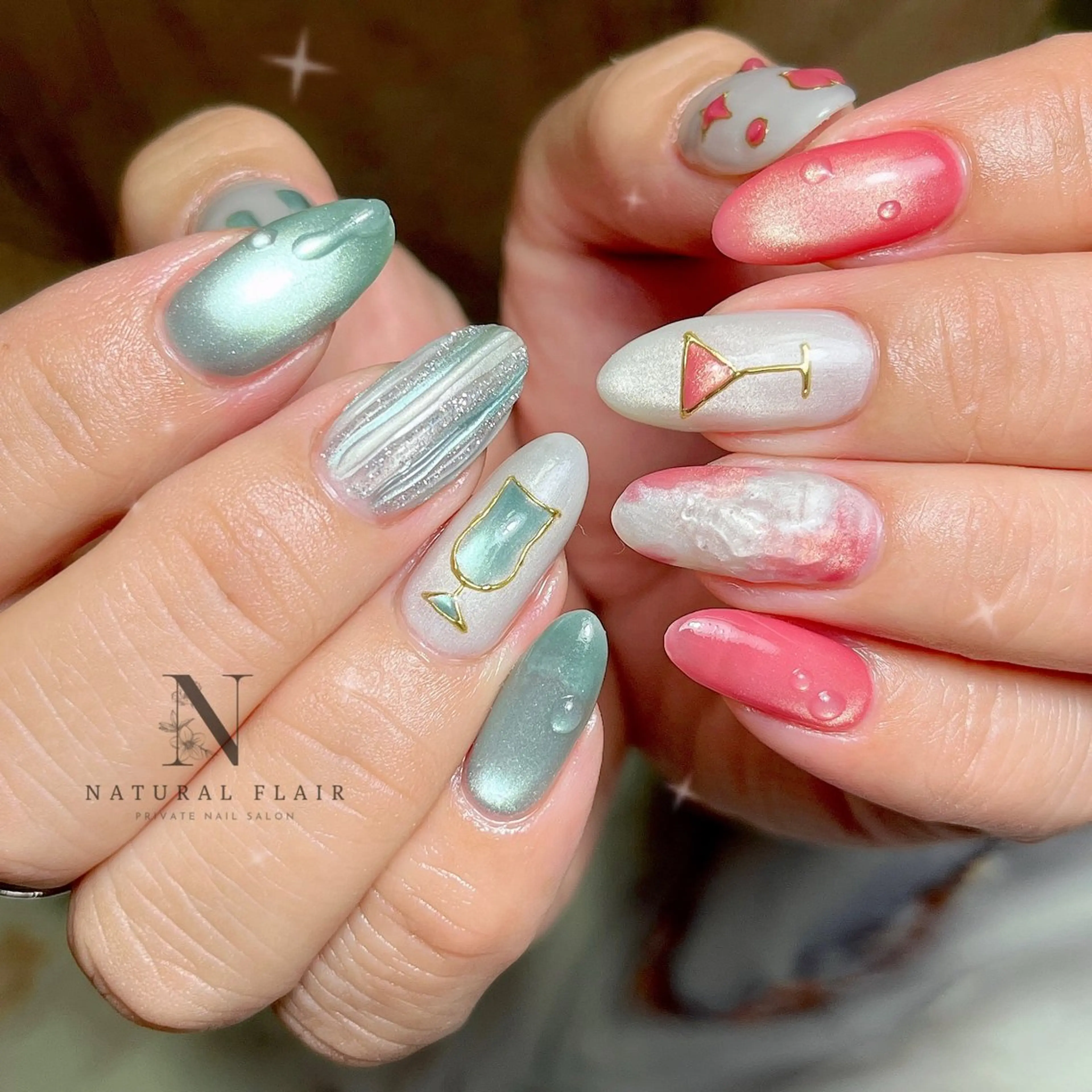 ネイル ハンドネイル natural flairのネイルデザイン