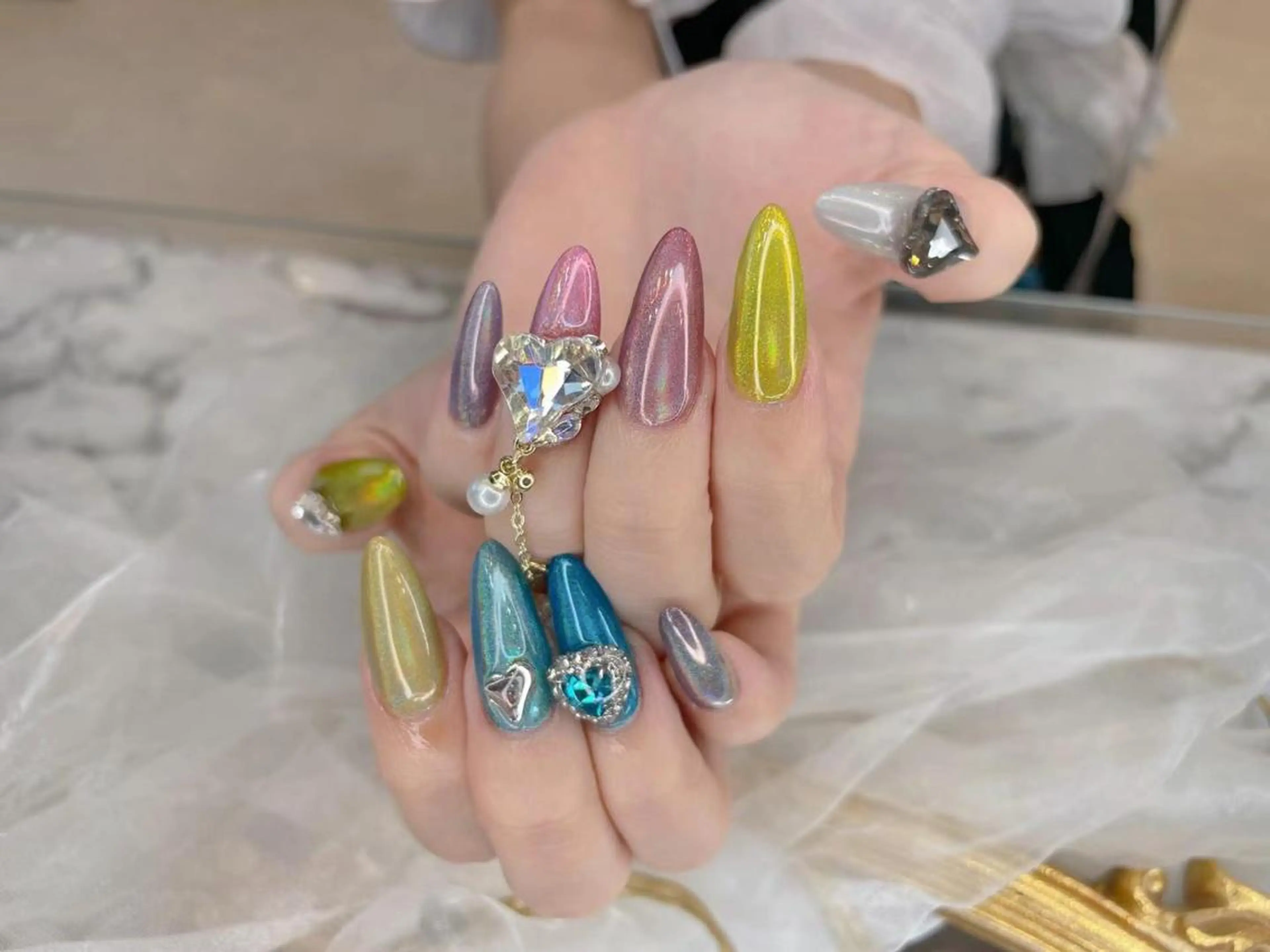 ネイル ハート Babarla nailのネイルデザイン