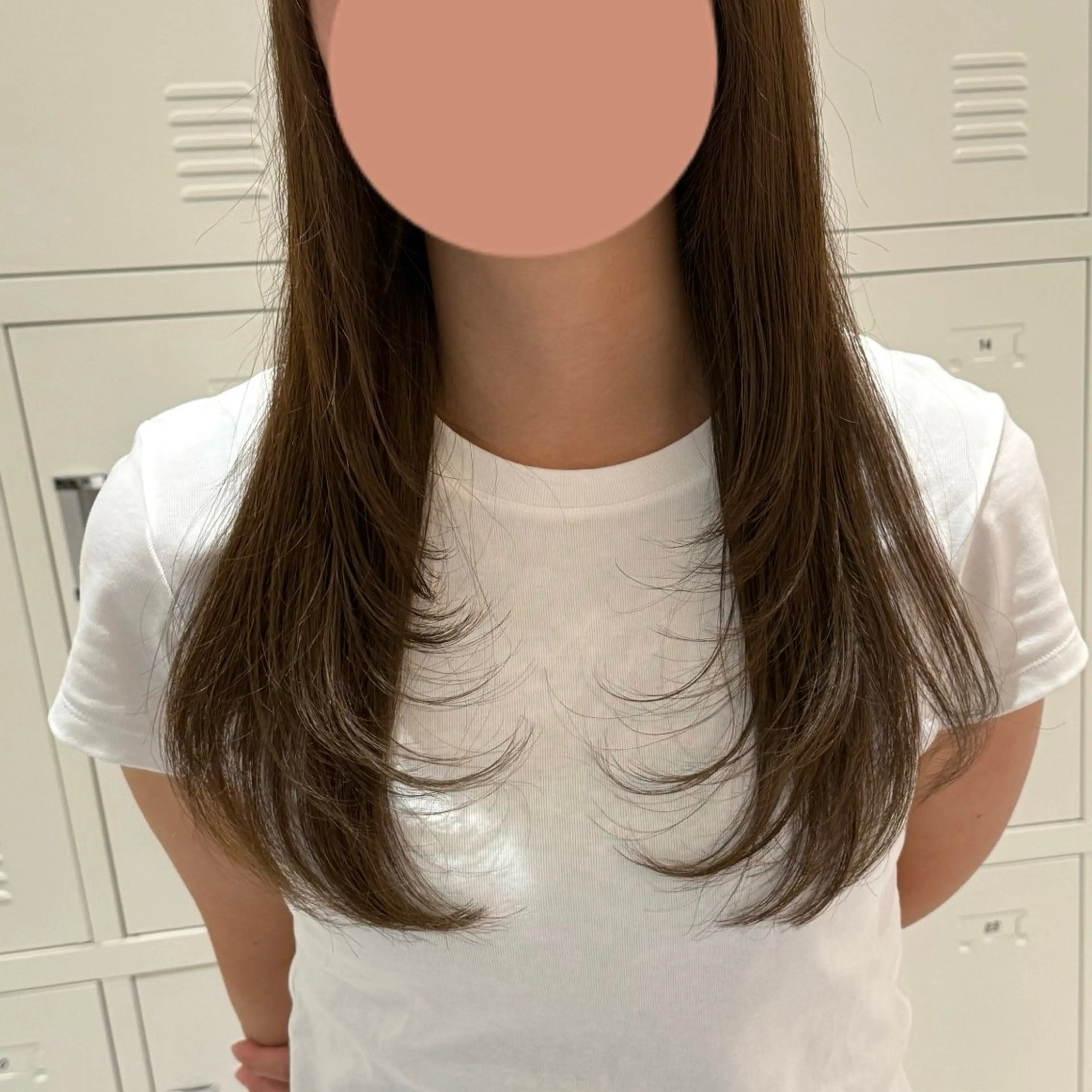 ロング レイヤーカット キャパ茅ヶ崎 みつほのマツエク・マツパデザイン