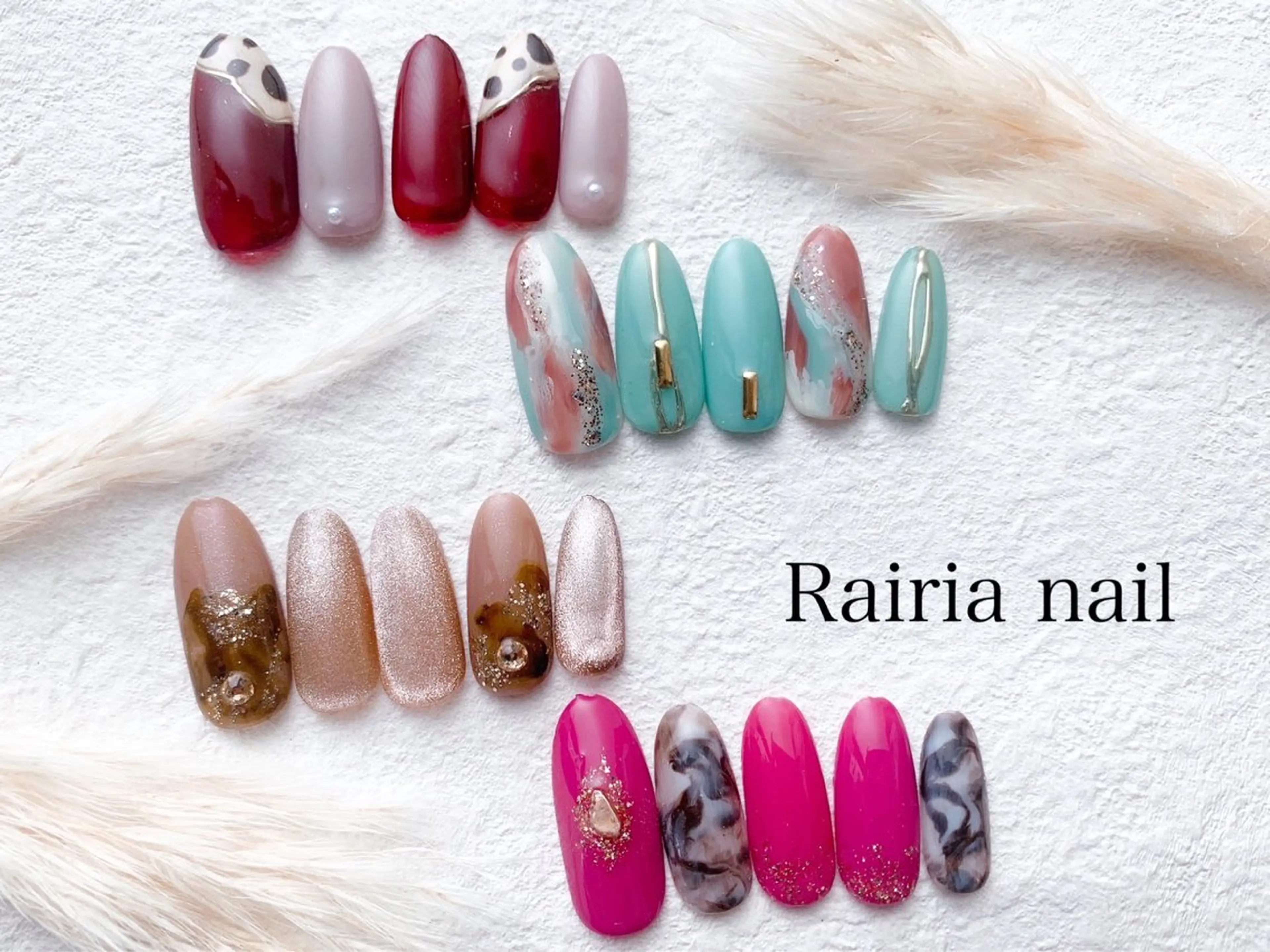 ネイル ジェルネイル パラジェル Rairia nail本八幡店のネイルデザイン