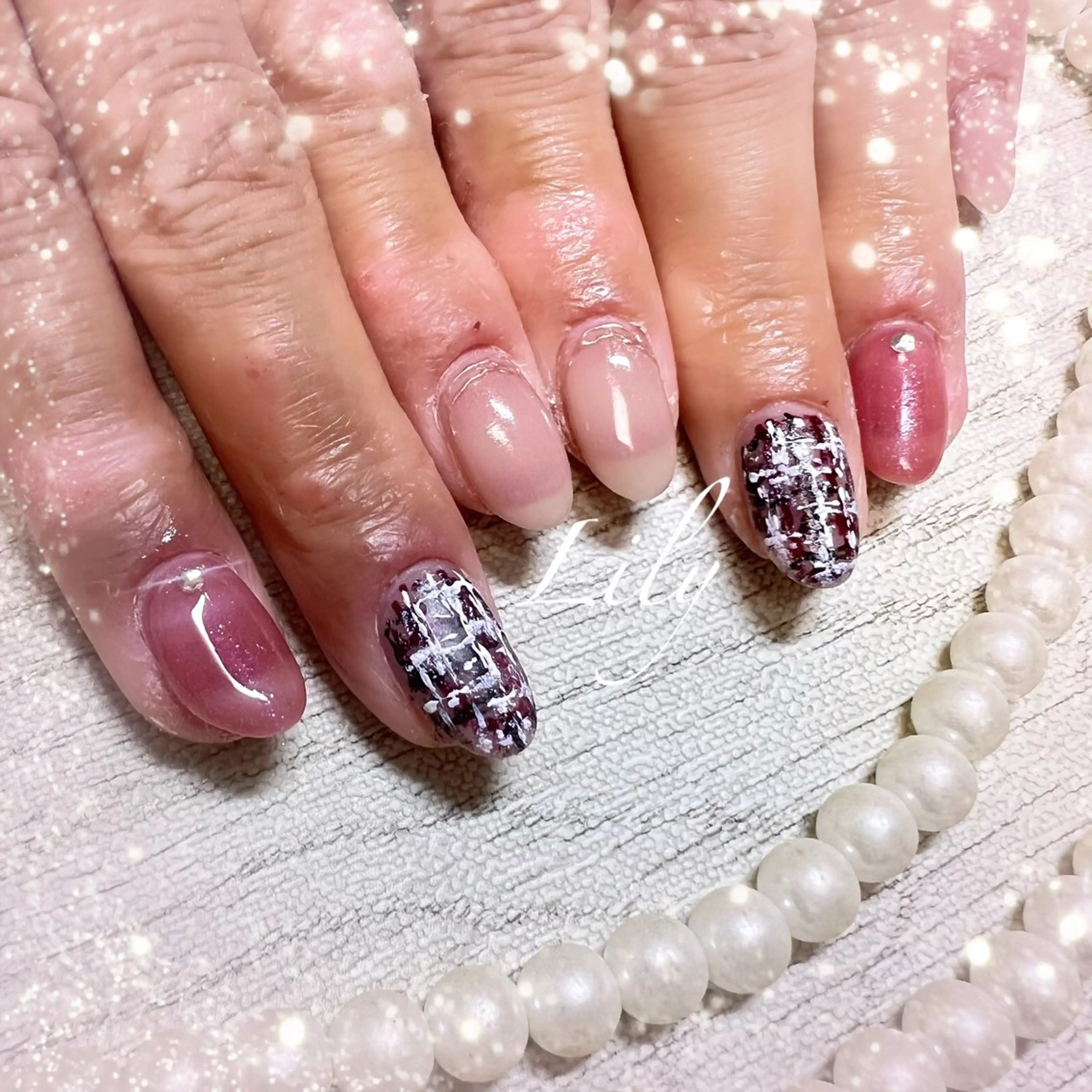 ネイル ハンドネイル Nailsalon Lilyのネイルデザイン