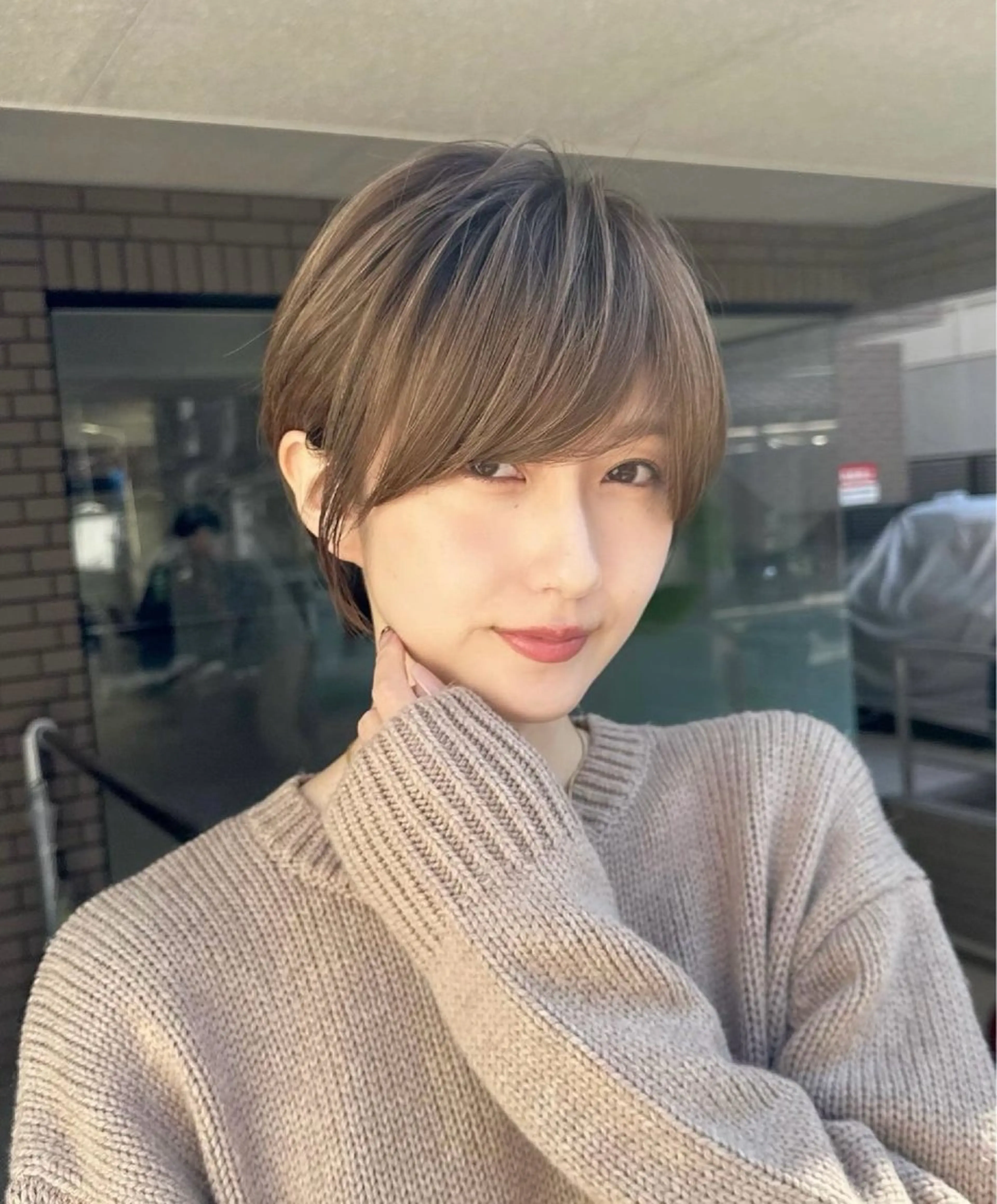 ショート nex the salon coall所属・🫧似合わせショート イシダ🫧のヘアスタイル