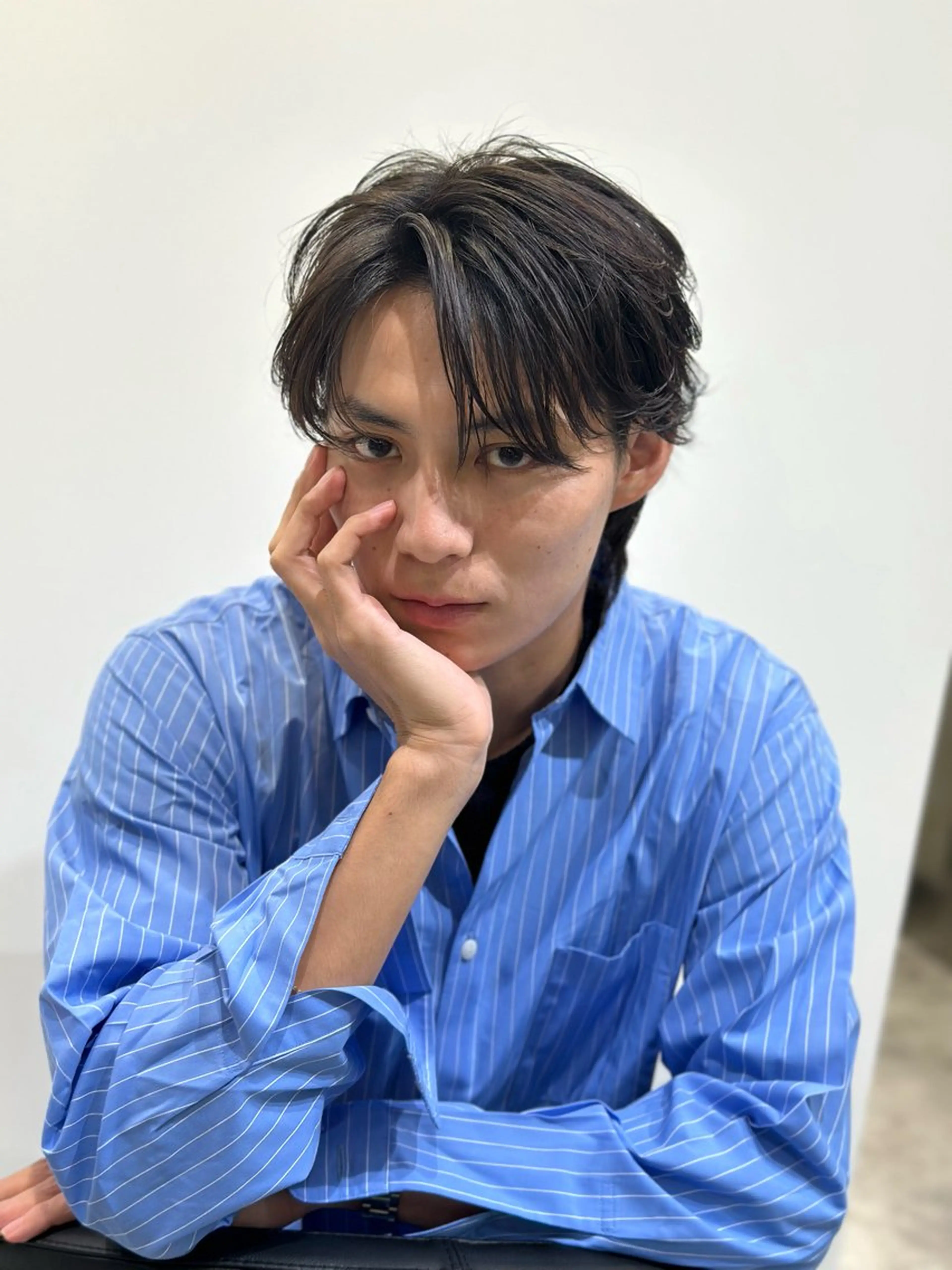 ショート パーマ 池袋センターパート No.1 裕大のヘアスタイル