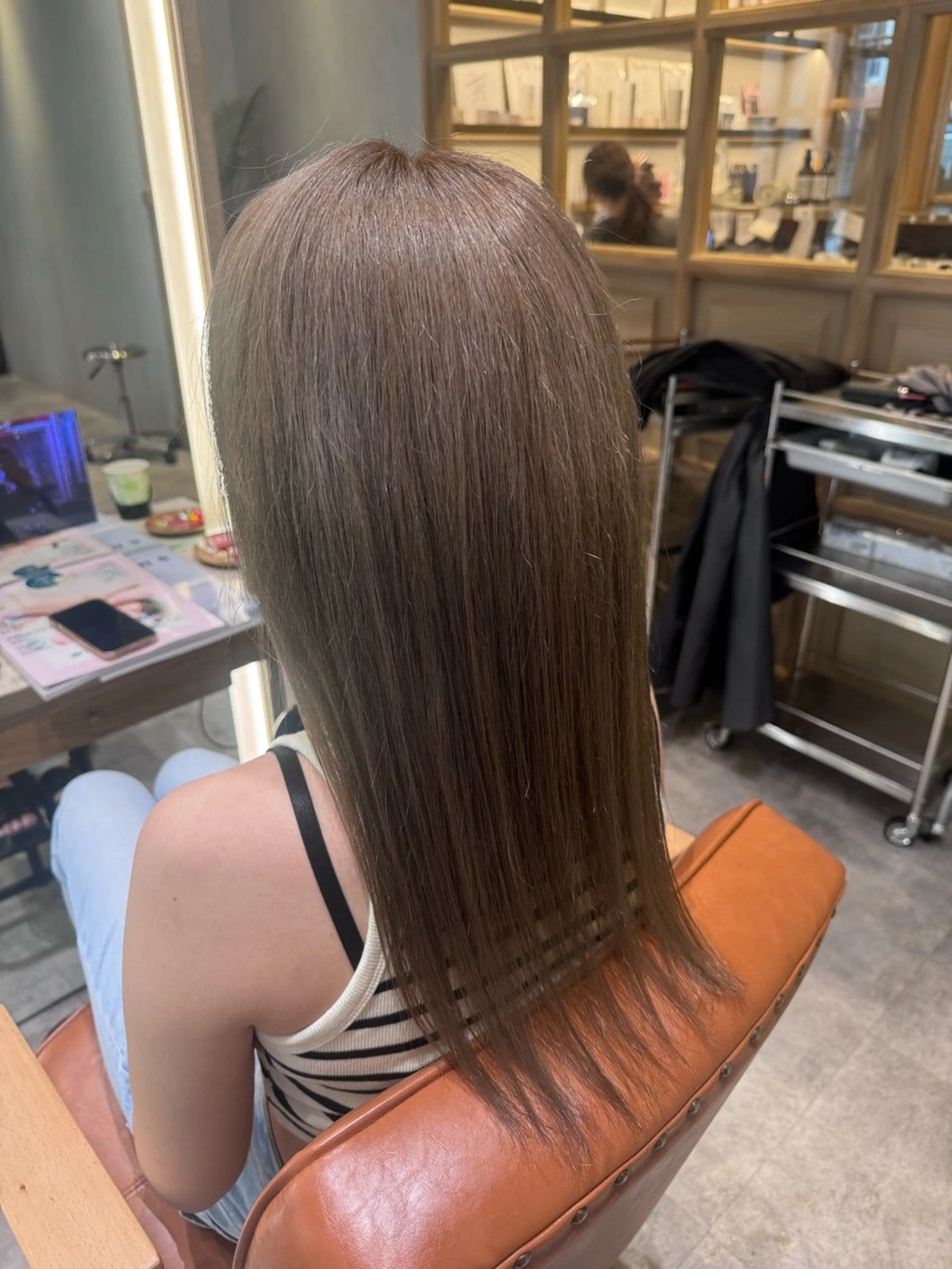 セミロング カラー ☁️olelo国立 ☁️Minoriのヘアスタイル