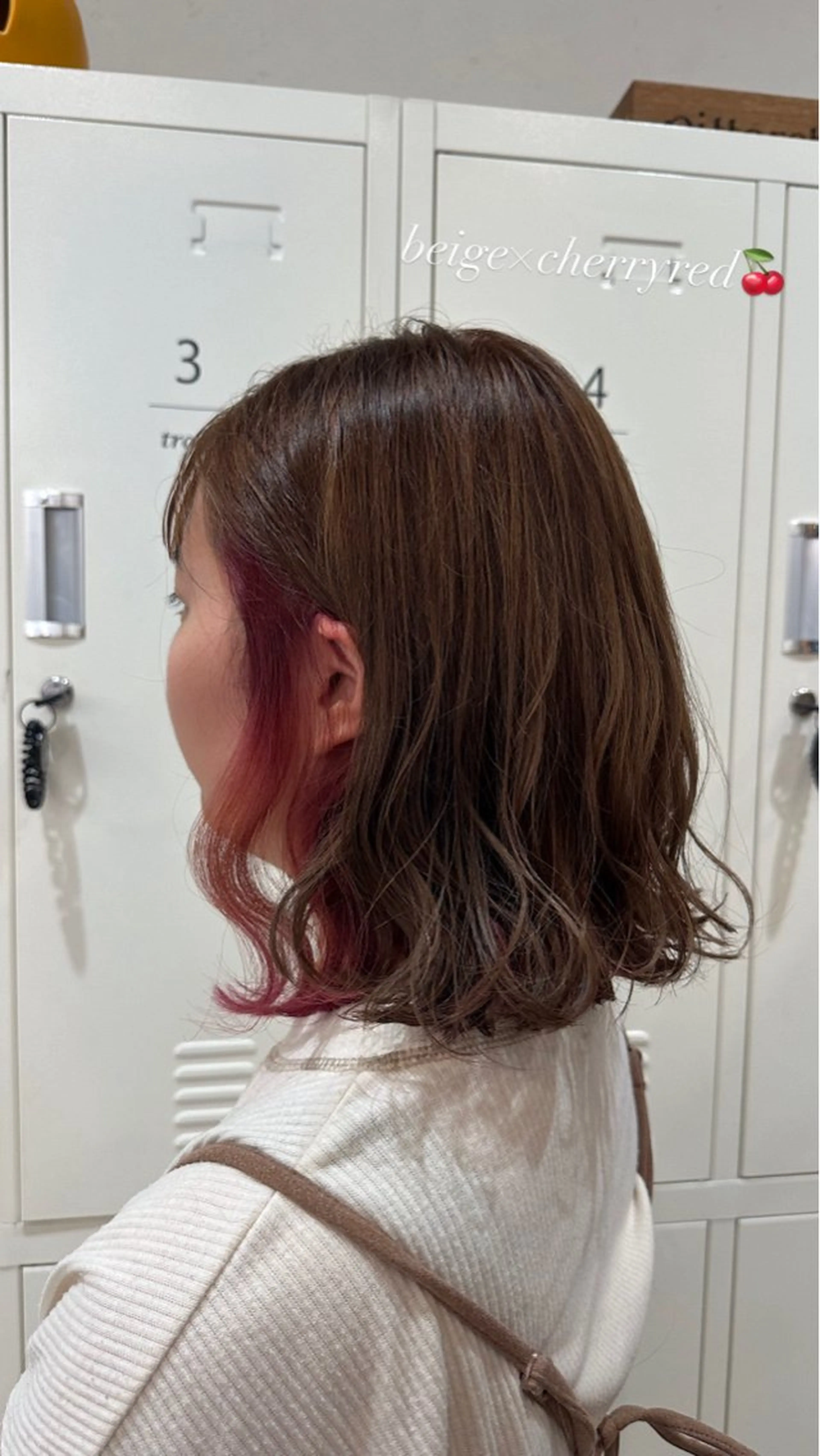 ミディアム カラー Ayaka ‪✂︎‬のヘアスタイル