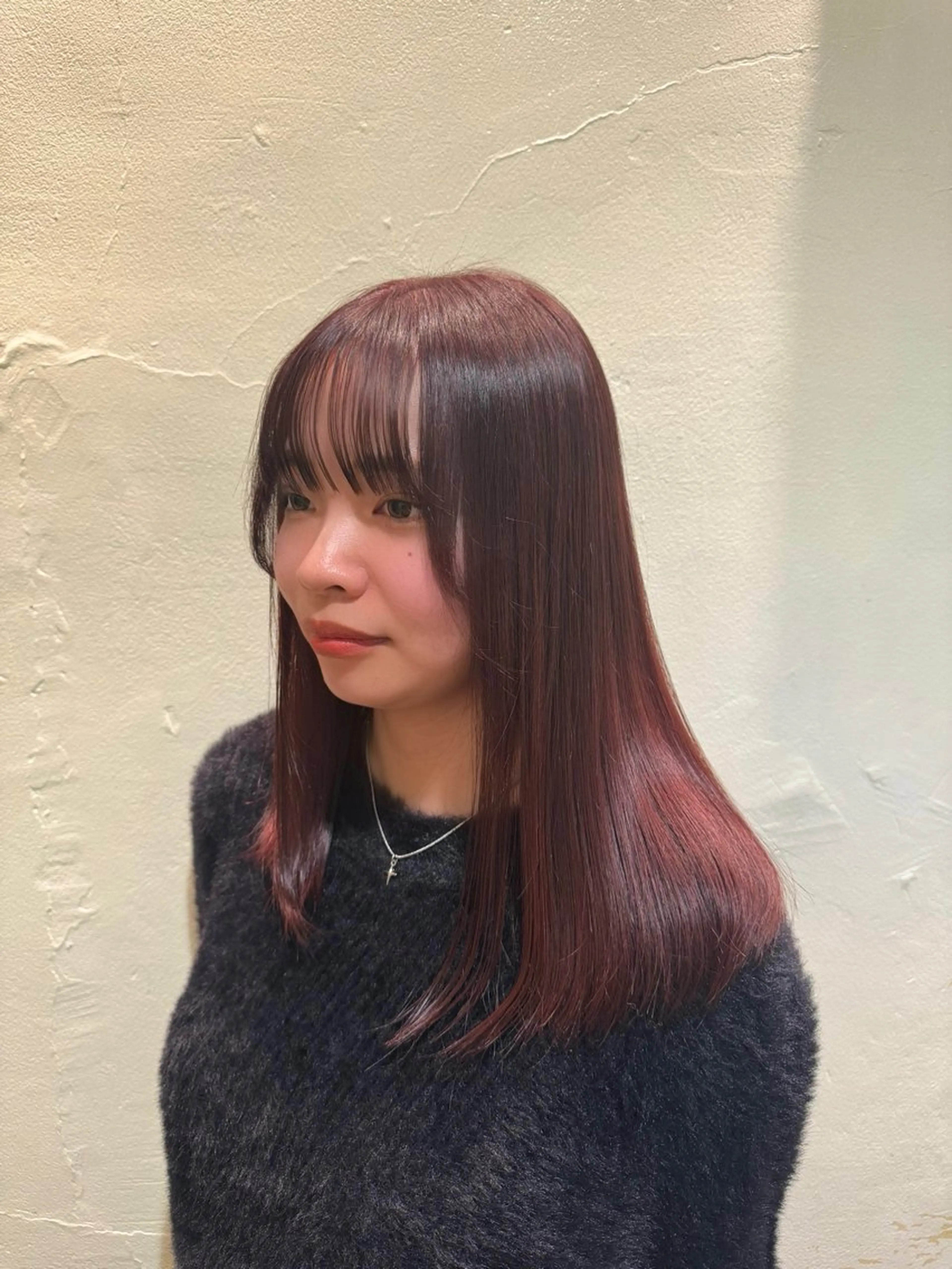 カラー ヘアカラー ピエドプール NINAのヘアスタイル