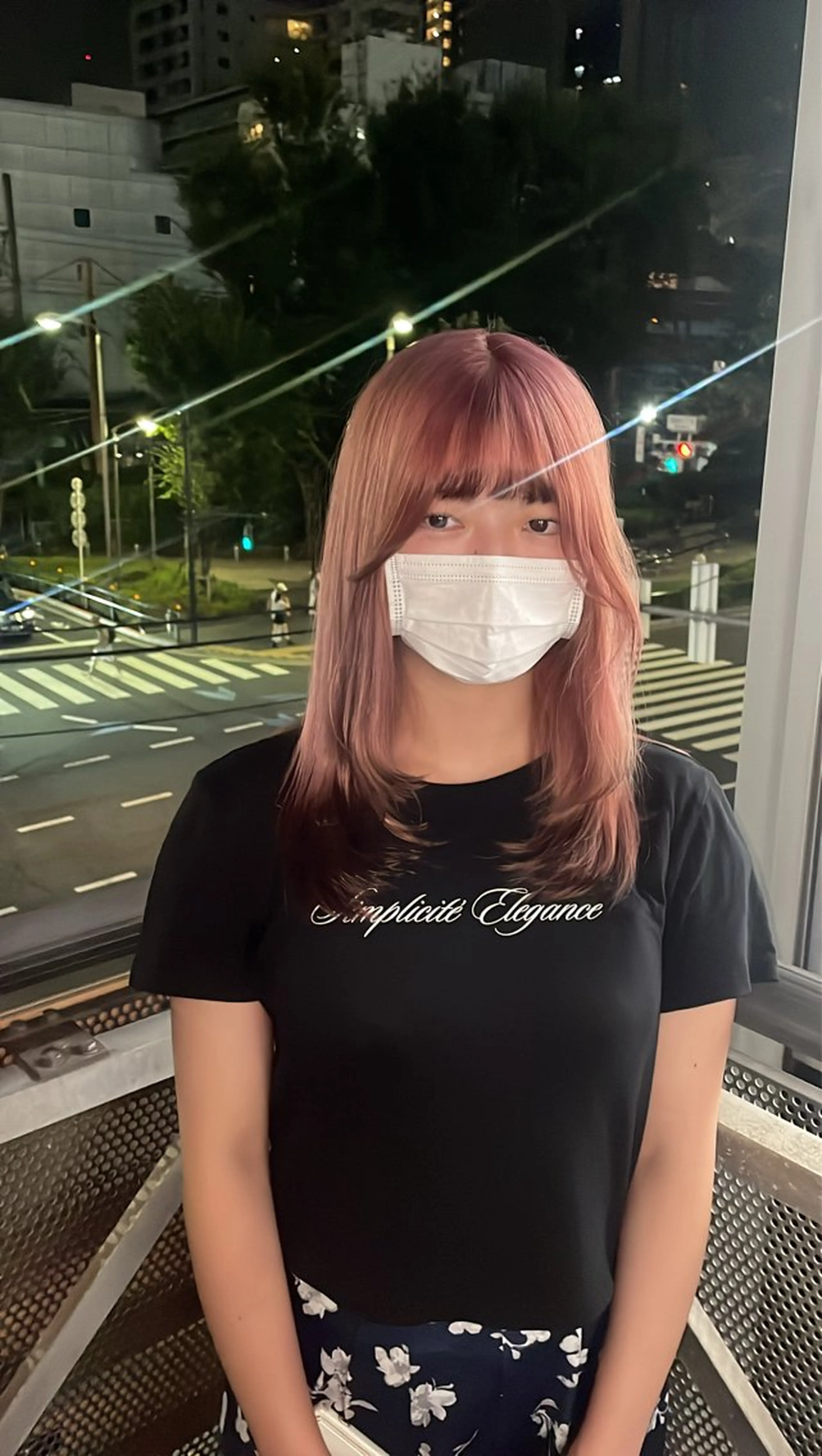 ミディアム カラー ヘアアレンジ ヘアカラー driP.by HAVANA所属・ケアブリーチ／パーマ 工藤のヘアスタイル