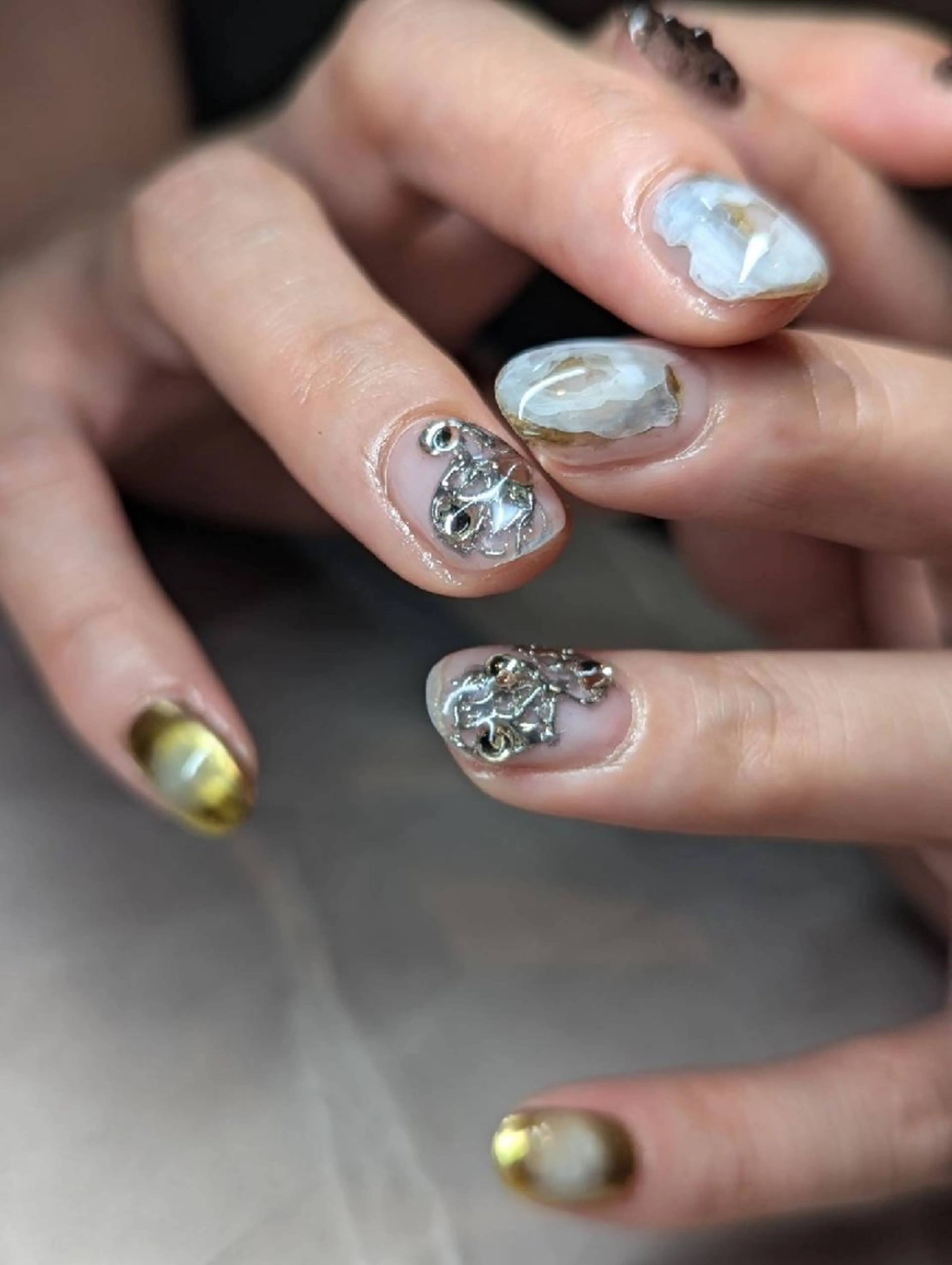 ネイル ハンドネイル Nailsalon BEeR。のネイルデザイン