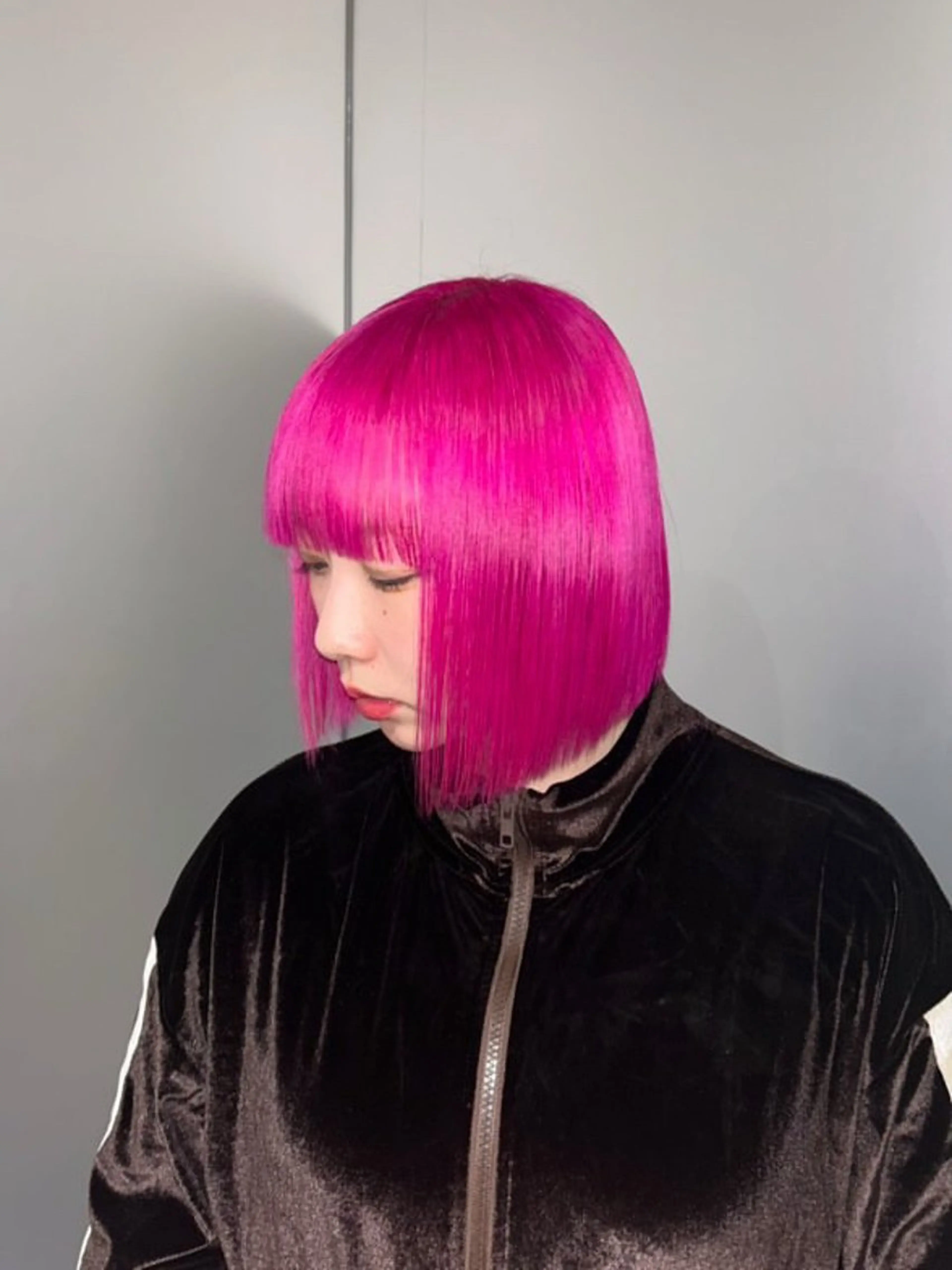 ショート カラー ヘアカラー 髪質改善×韓国 レイヤー ひかるのヘアスタイル