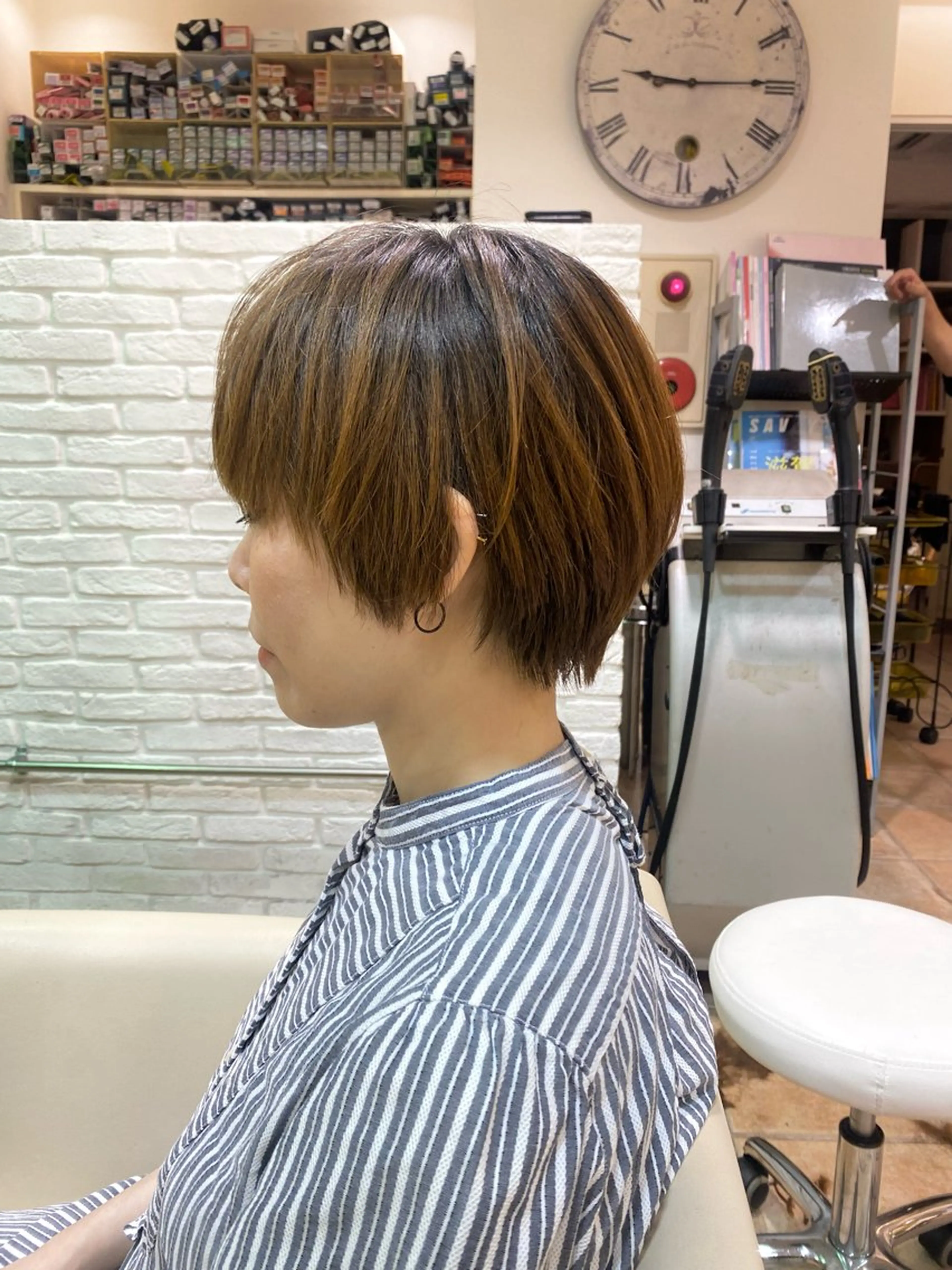 ショート Fuse所属・Hana ⭐️カラーモデル募集のヘアスタイル