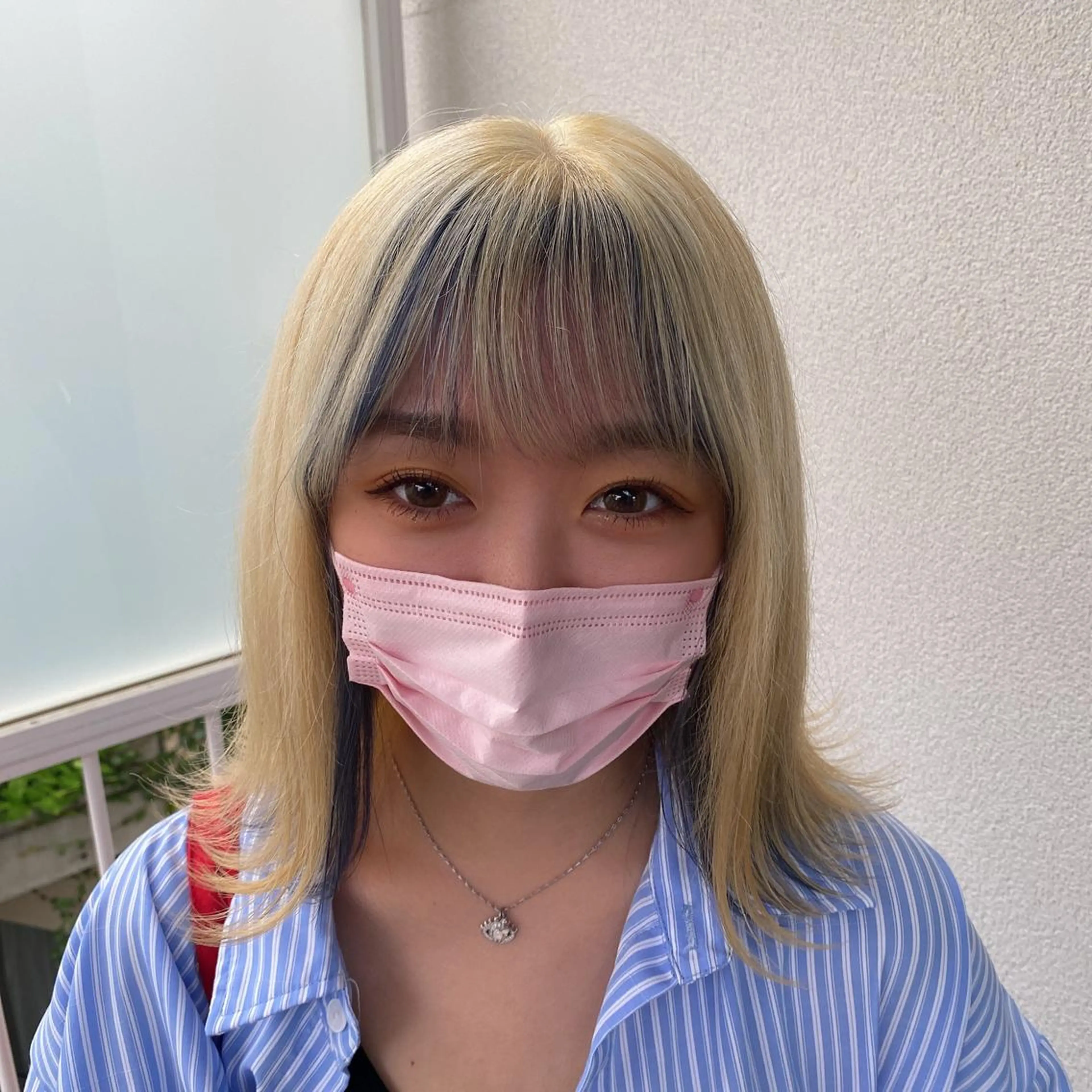 カラー ヘアカラー トリートメント ヘアセット ハイトーン×髪質改善 💍tiam💍のヘアスタイル