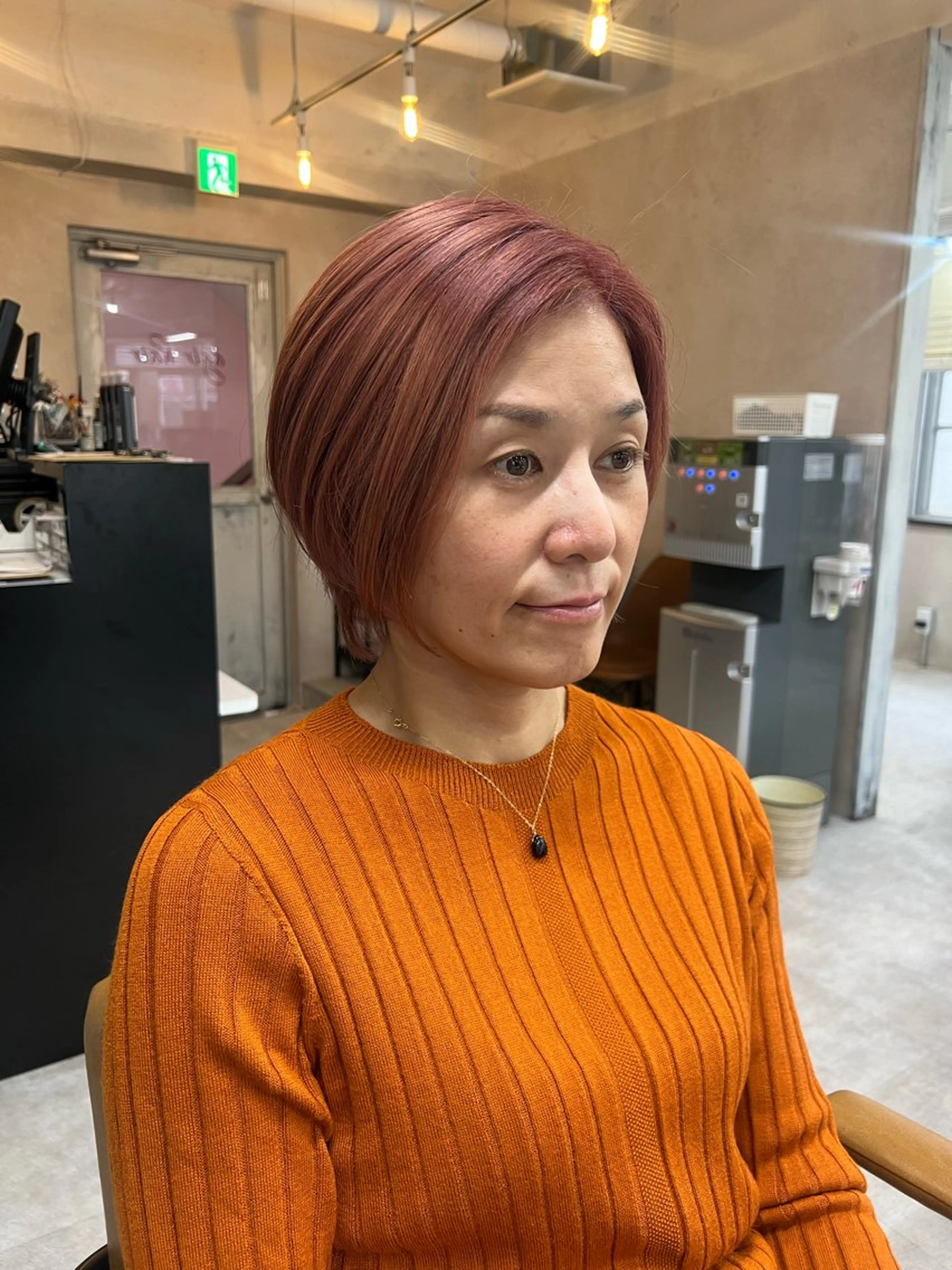 ショート カット ヘアカラー トリートメント ブリーチカラー 🤎〰️Yuunaのヘアスタイル