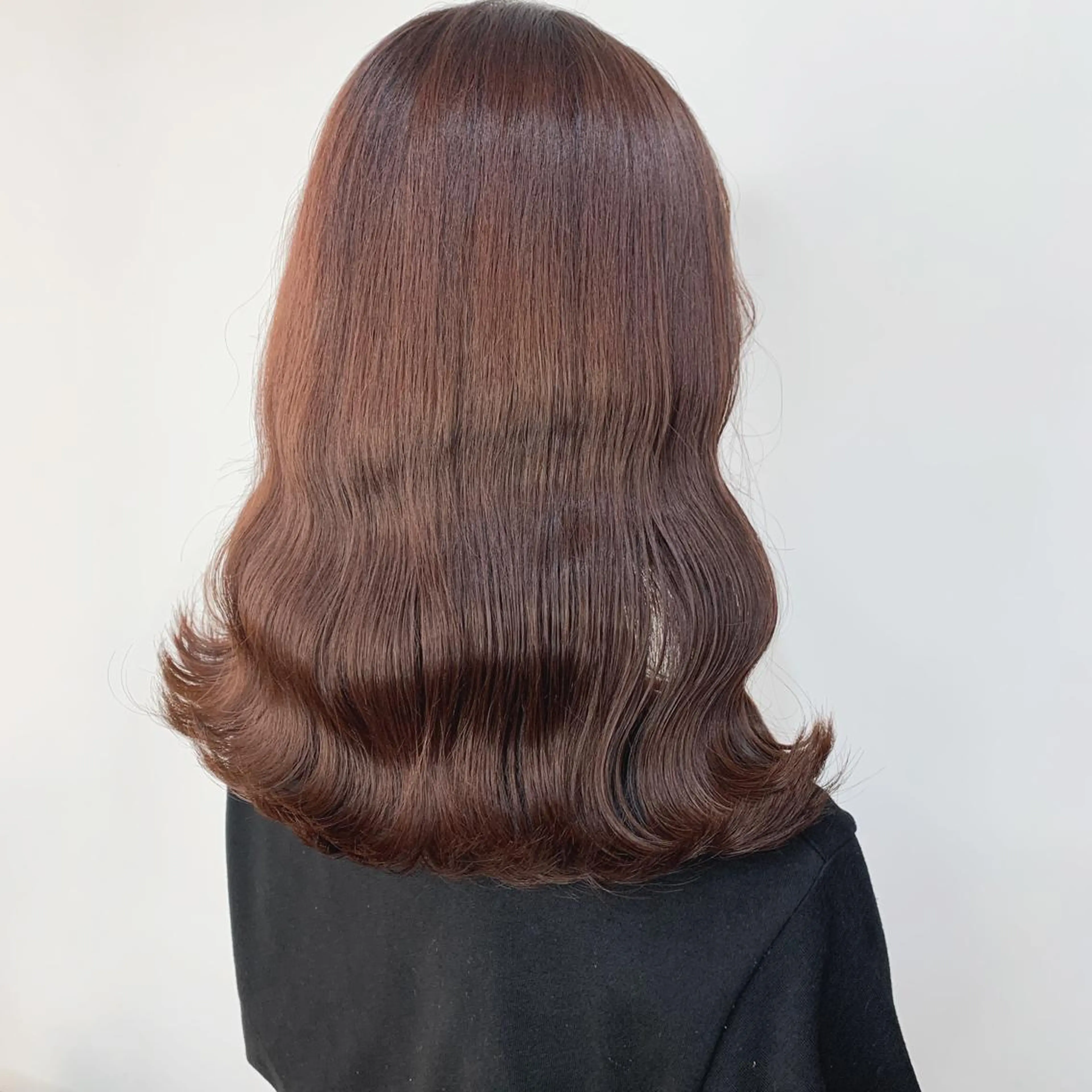 ミディアム カラー カット ヘアカラー HARUKA韓国ヘア /Luana梅田のヘアスタイル