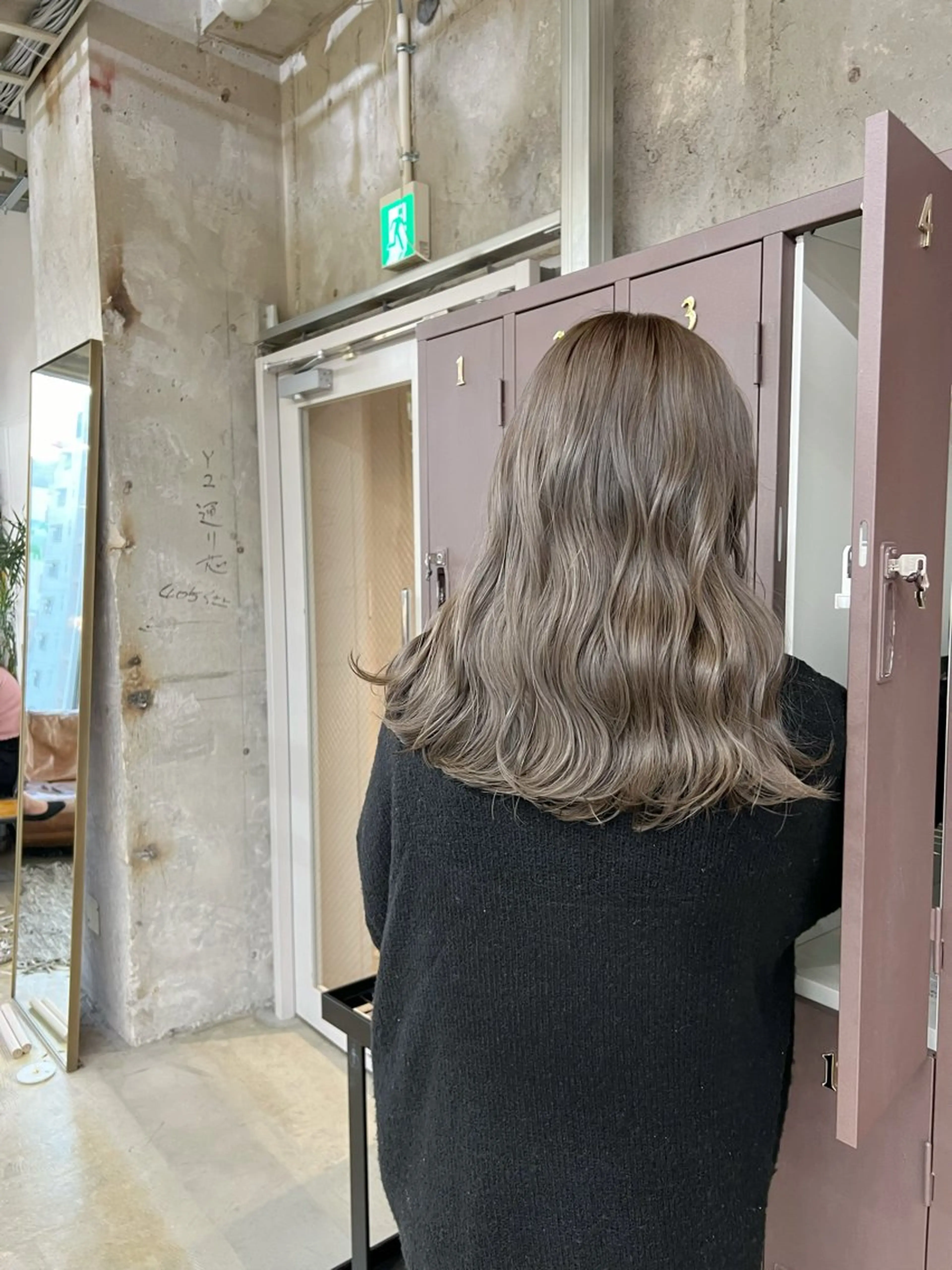 ロング カラー ヘアカラー トリートメント era所属・azumi/ボブ/暖 色/オリーブ/縮毛のヘアスタイル