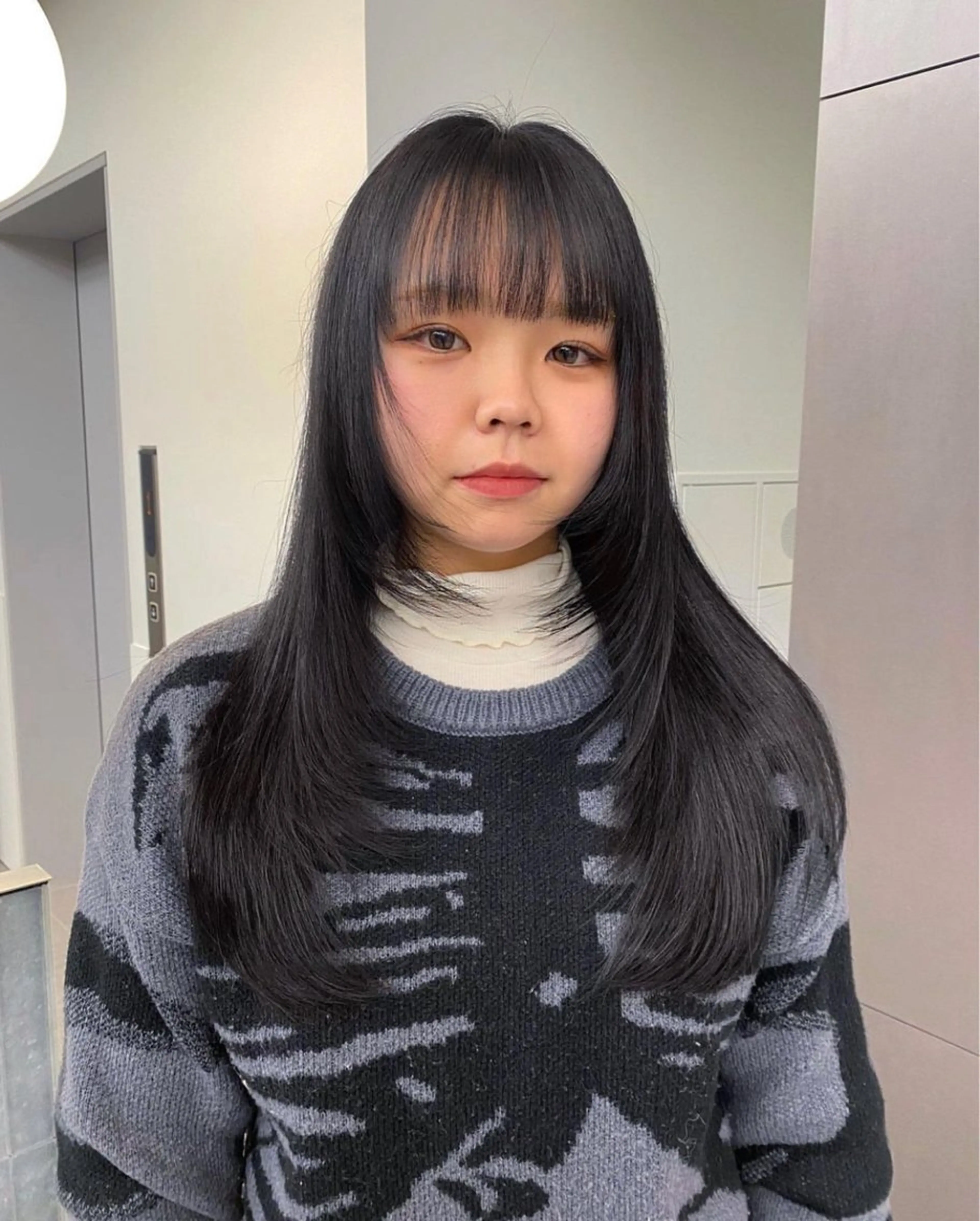 ロング カラー レイヤーカット ハイトーン大好き 美容師🕊️aiのヘアスタイル
