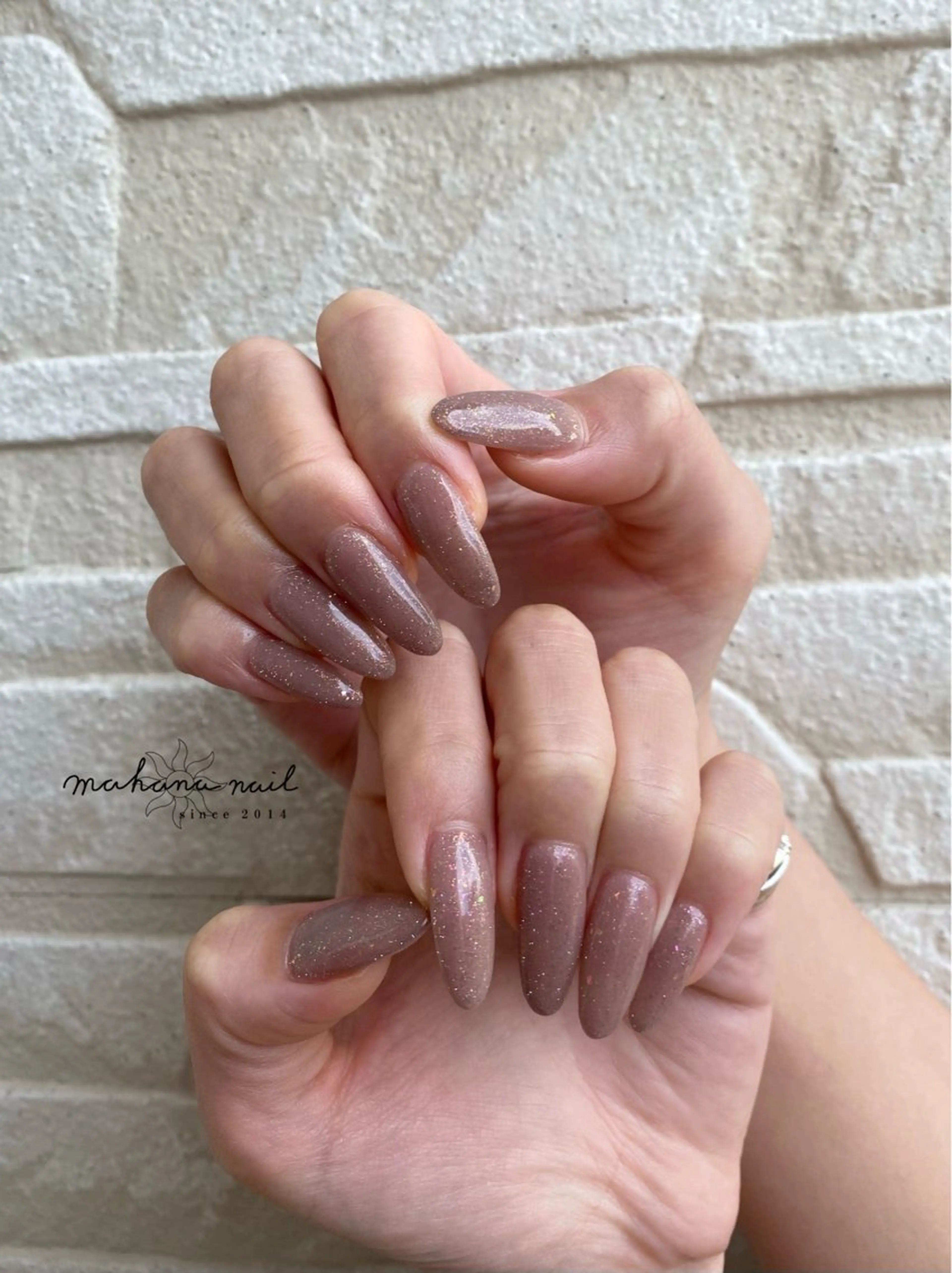 ネイル フラッシュネイル ジェルネイル ロングネイル ハンドネイル mahana nailのネイルデザイン