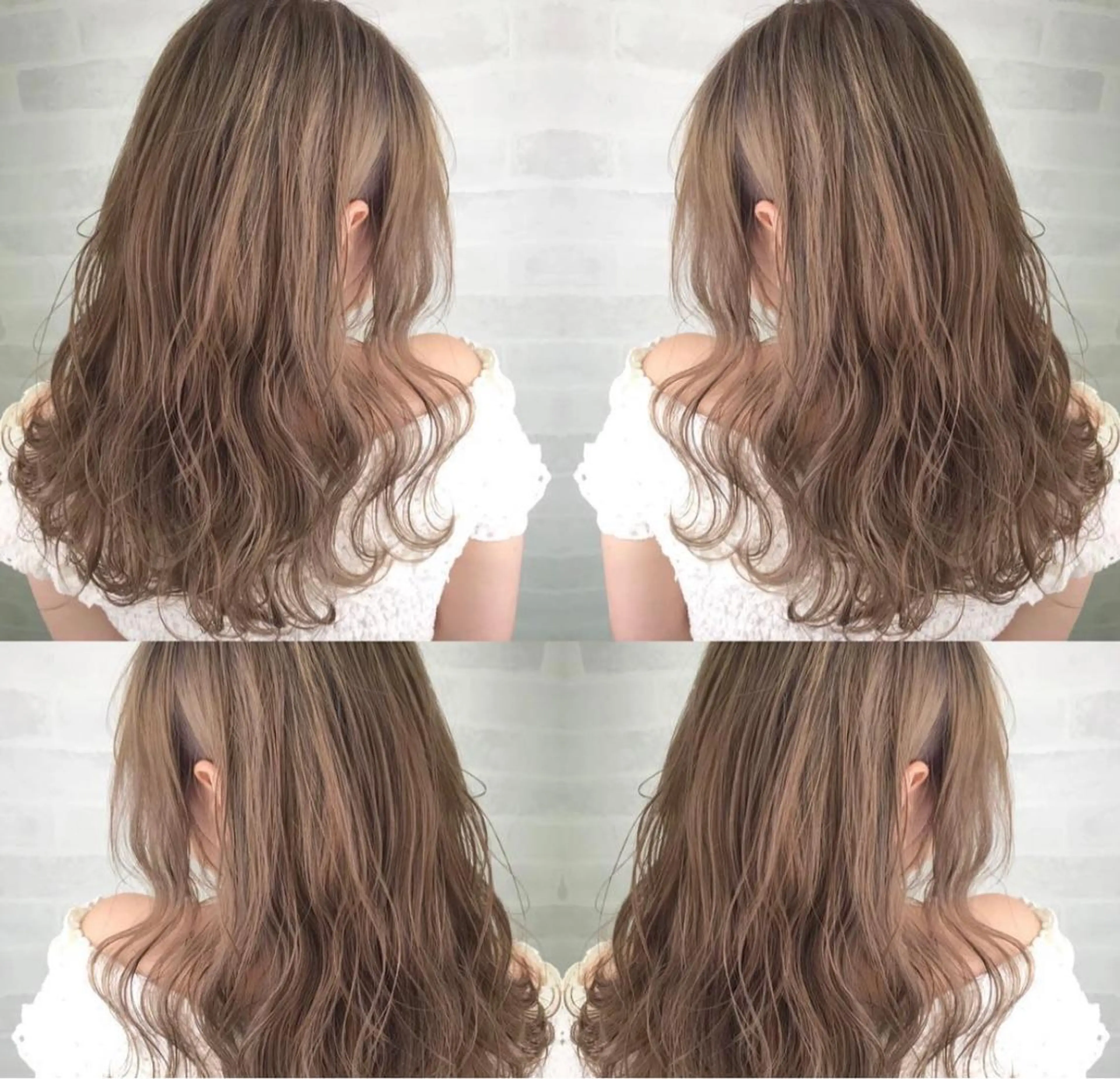 カラー Kvell&Co.所属・ハイトーン カラーのヘアスタイル