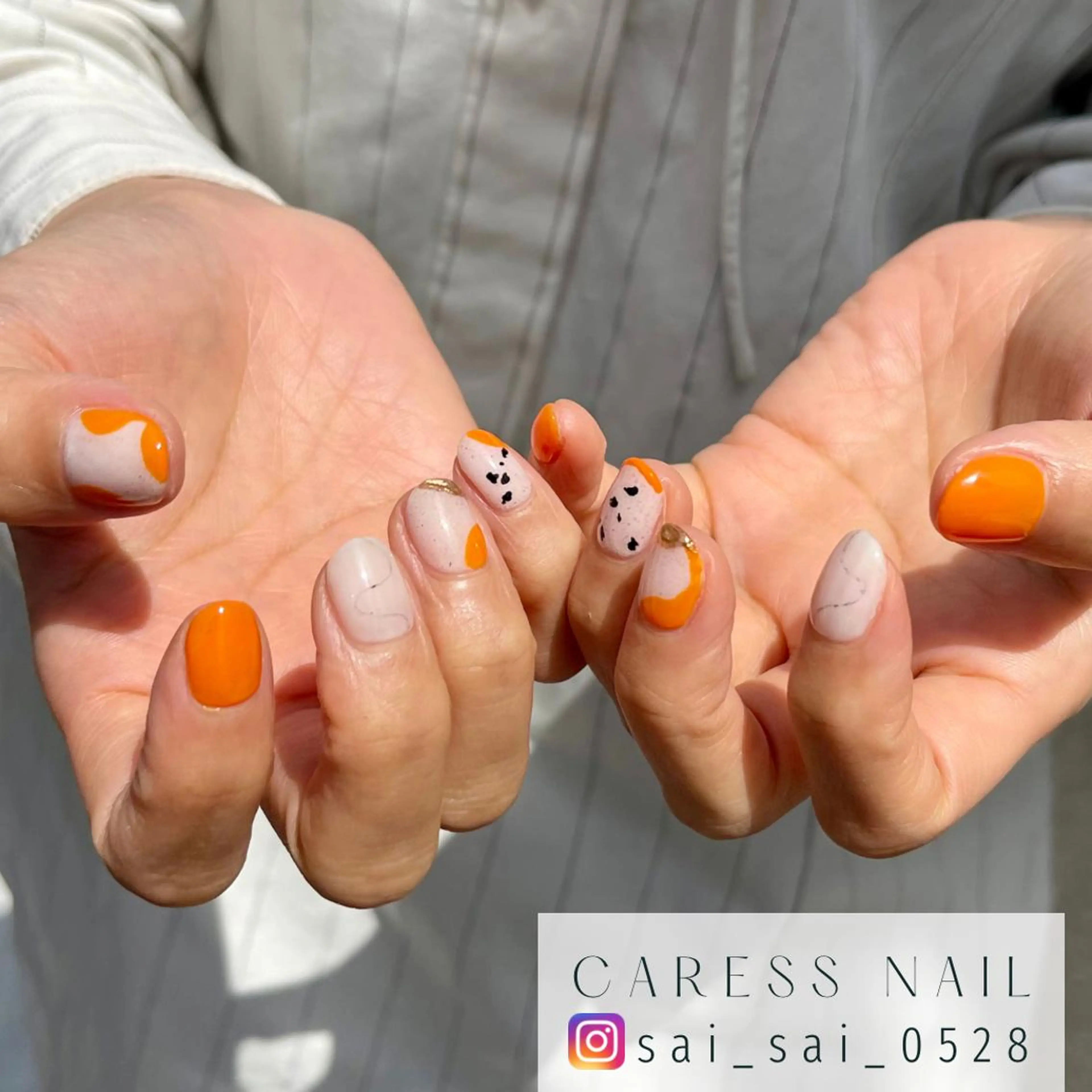 ネイル caress  nail カレスネイル　代々木上原所属・カレスネイル さいのネイルデザイン
