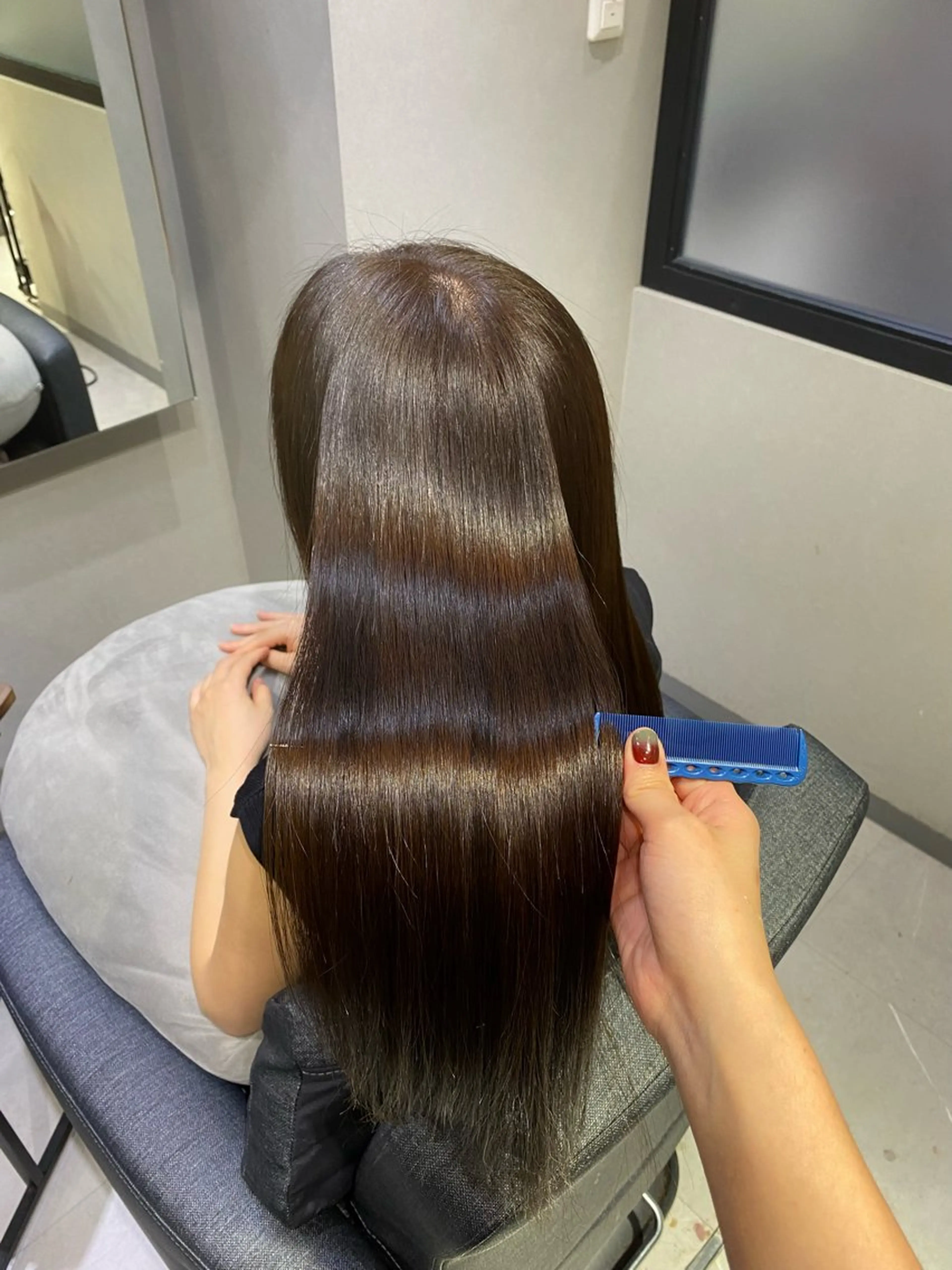 ロング トリートメント ヘアカラー トリートメント 🫧髪質改善 🌼きさき🌼のヘアスタイル