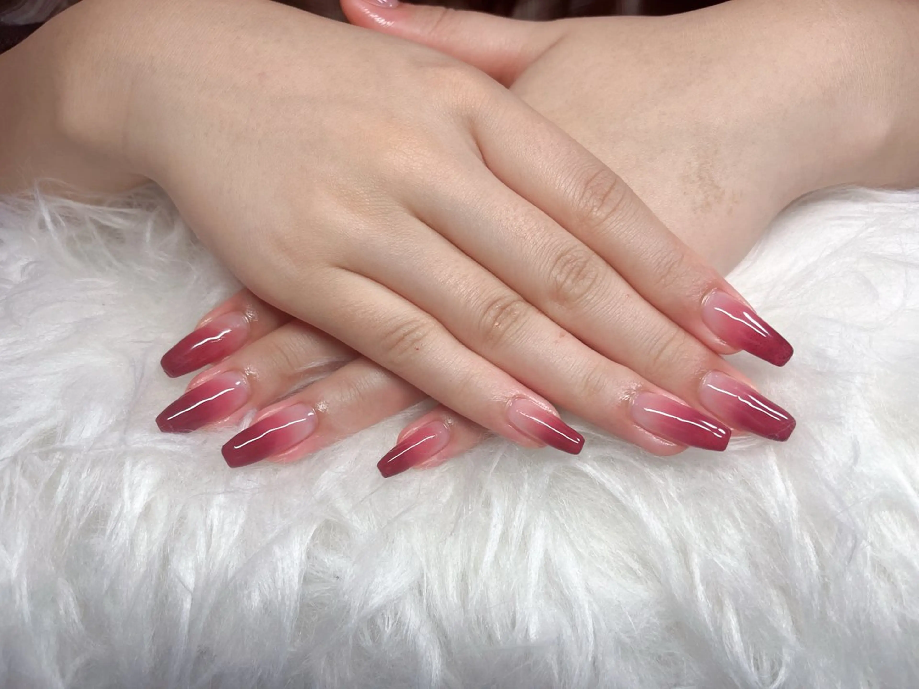 グラデーションネイル(長さ出し別)🩰の写真