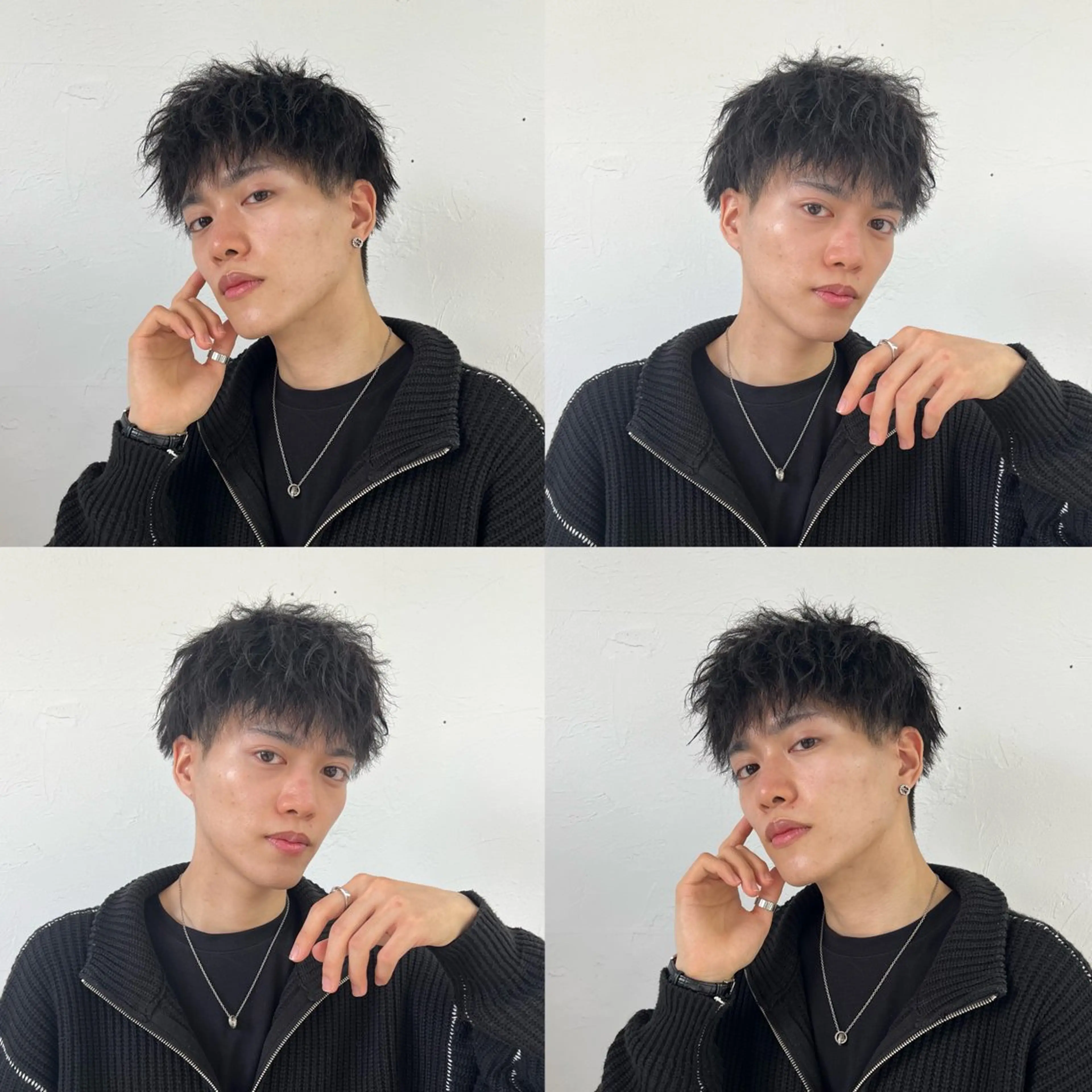 パーマ メンズ マッシュ メンズパーマ メンズツイストパーマ ツイストスパイラルパーマ 波巻きパーマ カット パーマ ツイストスパイラル/ メンズパーマ/ハルキのヘアスタイル