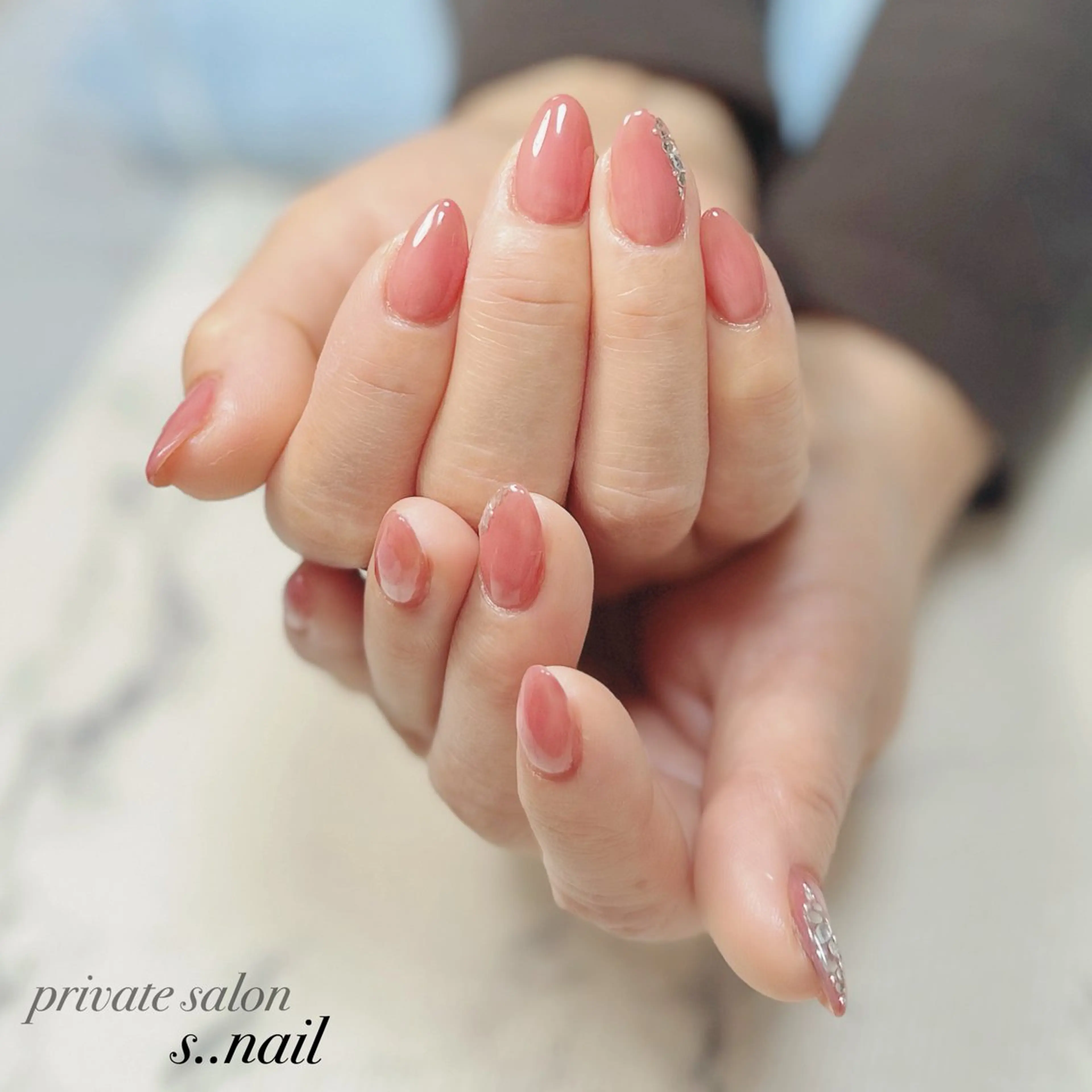 ネイル ピンク ハンドネイル フットネイル s..nail / MORITAのネイルデザイン