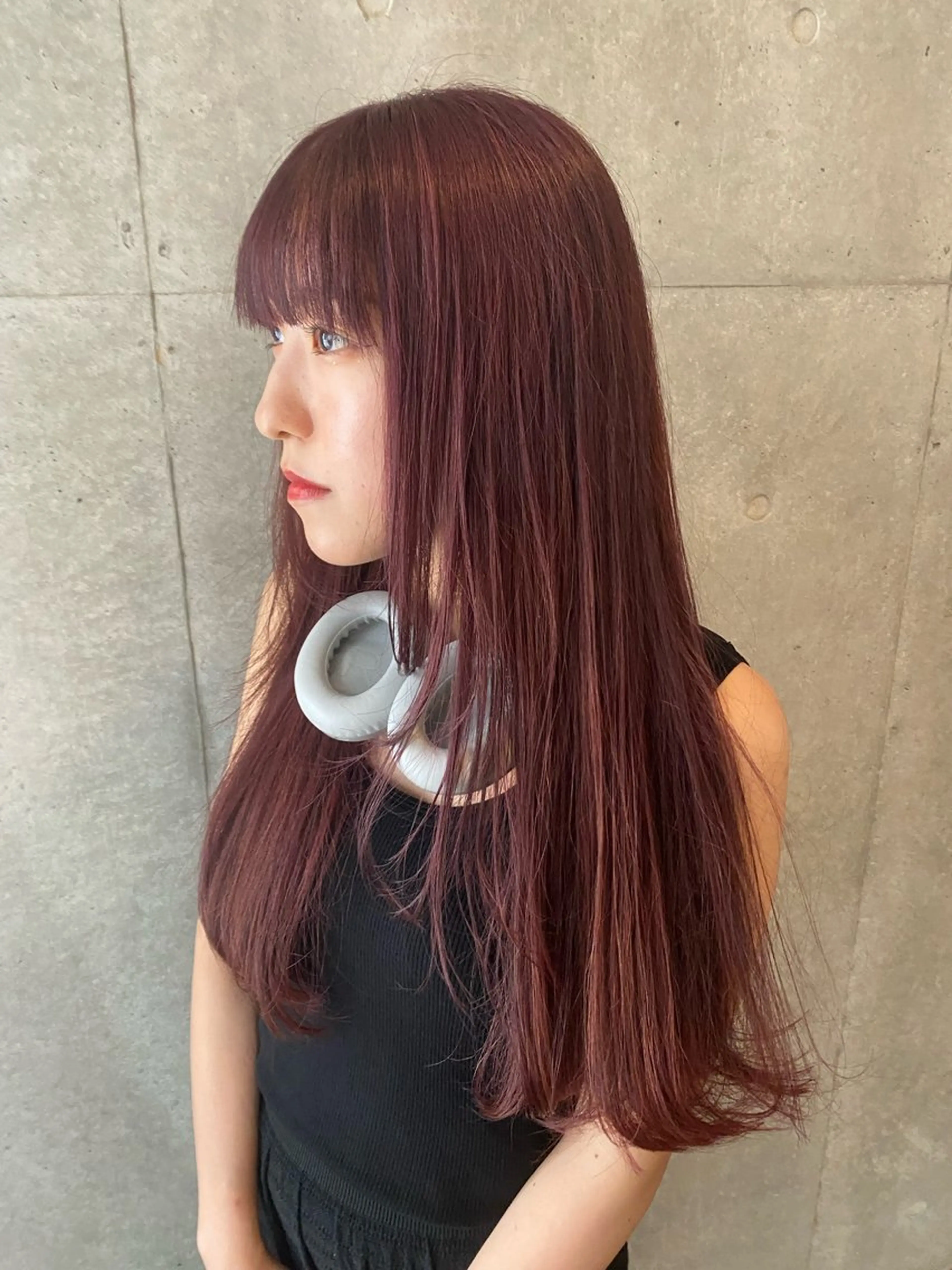 ロング カラー ヘアカラー Yahiko ハイトーンのヘアスタイル