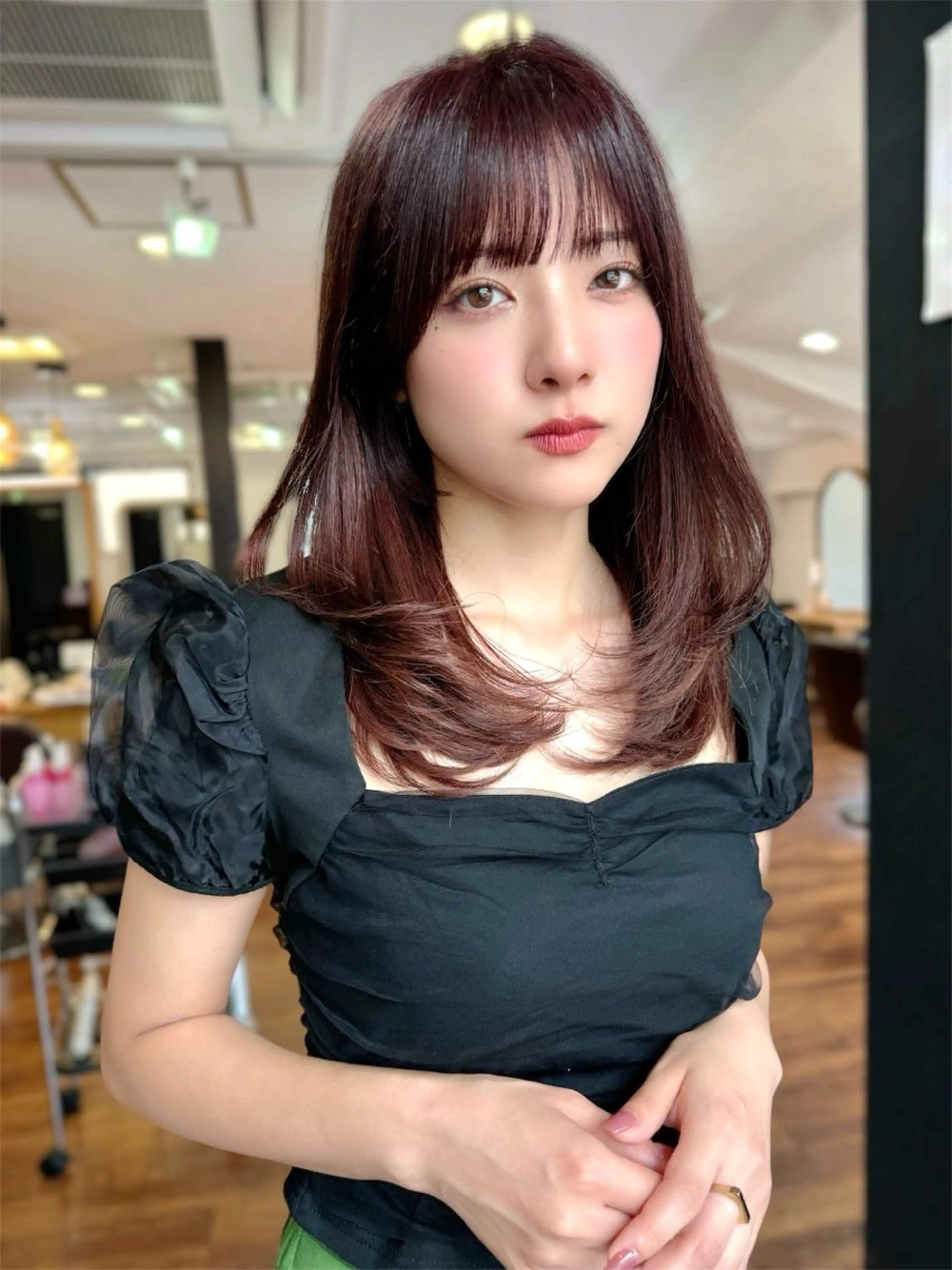 ロング カラー 似合わせレイヤー 🇰🇷荒木洋文のヘアスタイル