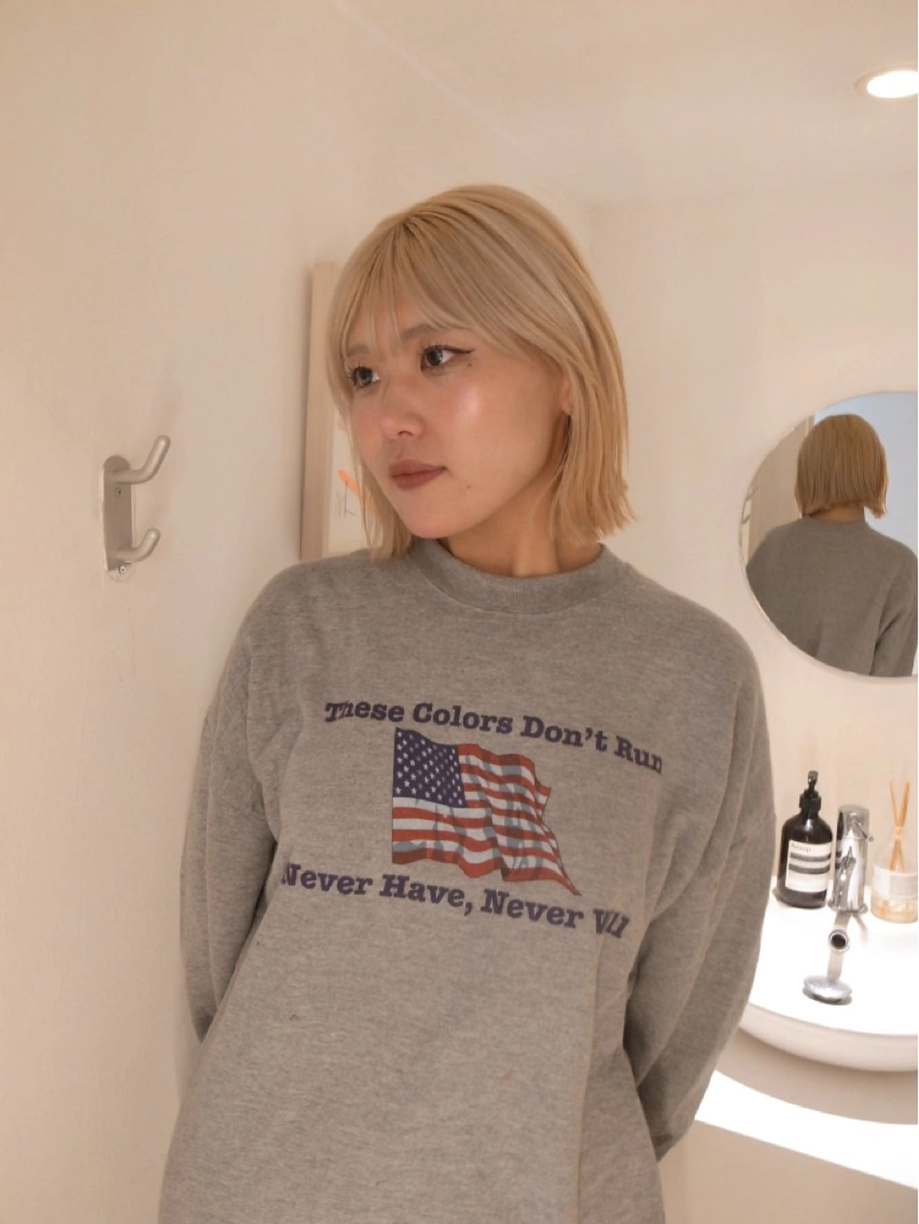 カラー ヘアカラー VISION   aoyama所属・かがやしづ ⭐️ブリーチカラーのヘアスタイル