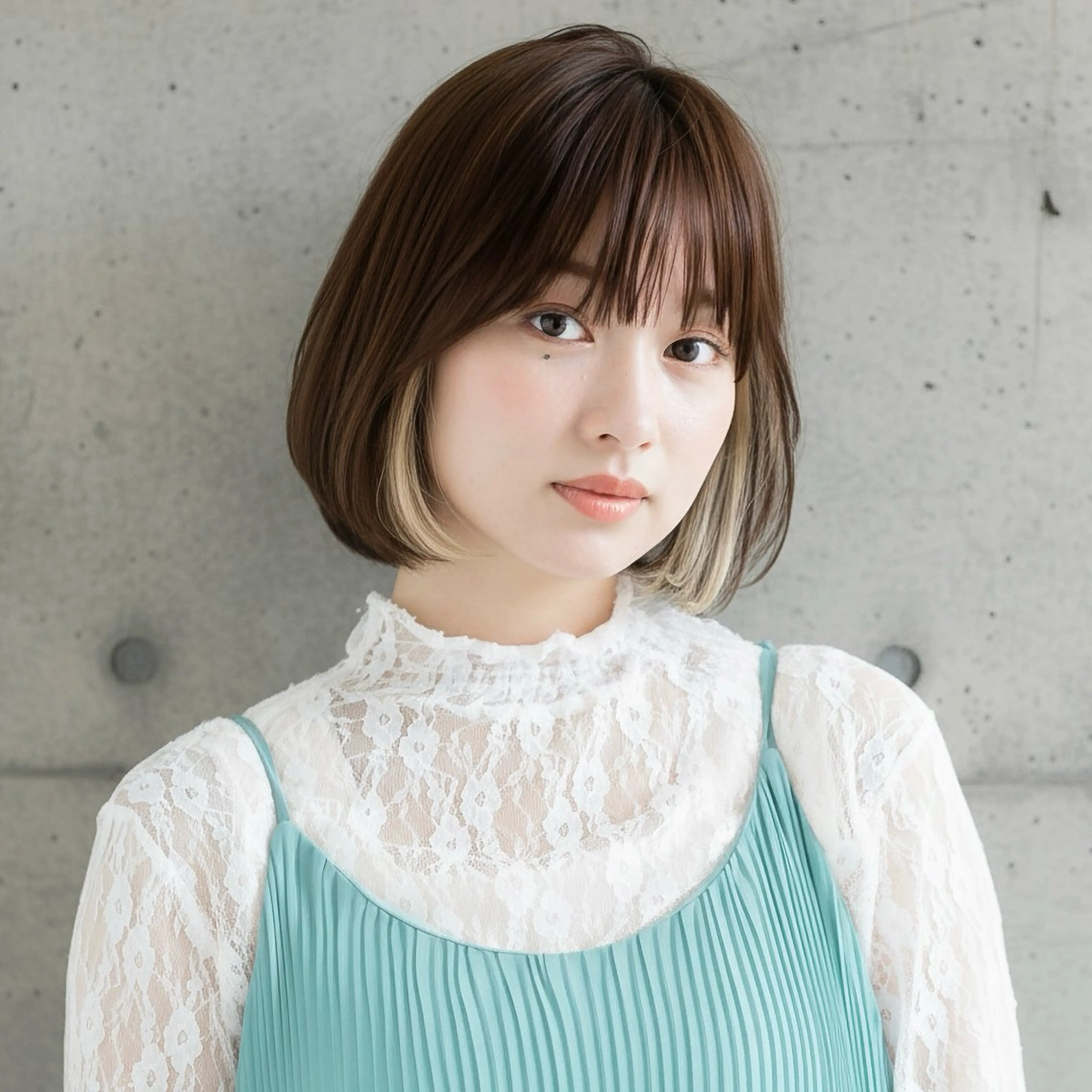 🌸ご新規様限定クーポン🌸　　　　　　　　　　　　カット＋インナーカラー　　　180minの写真