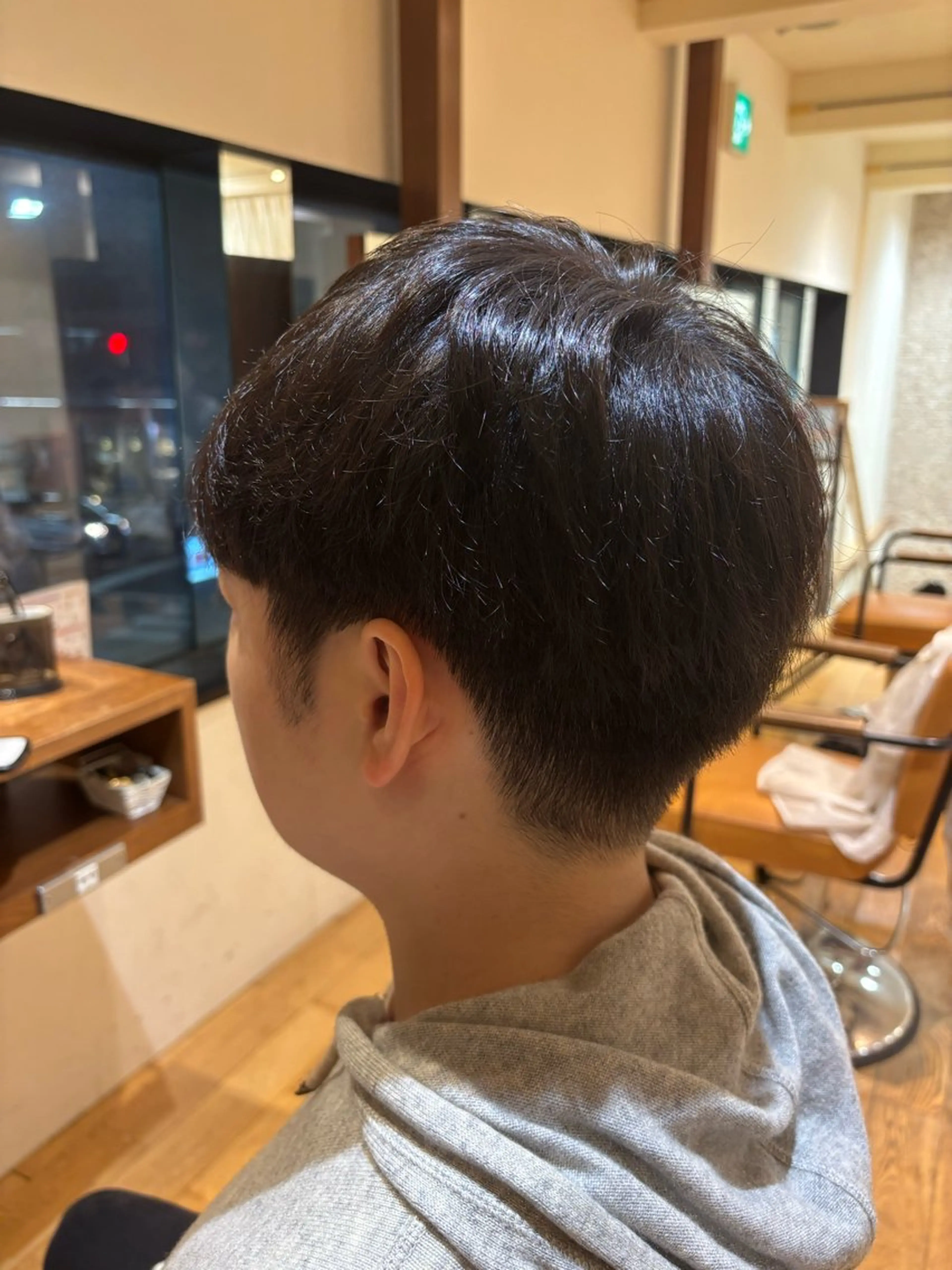 メンズ カット おもだか　がく /レディースカットのヘアスタイル