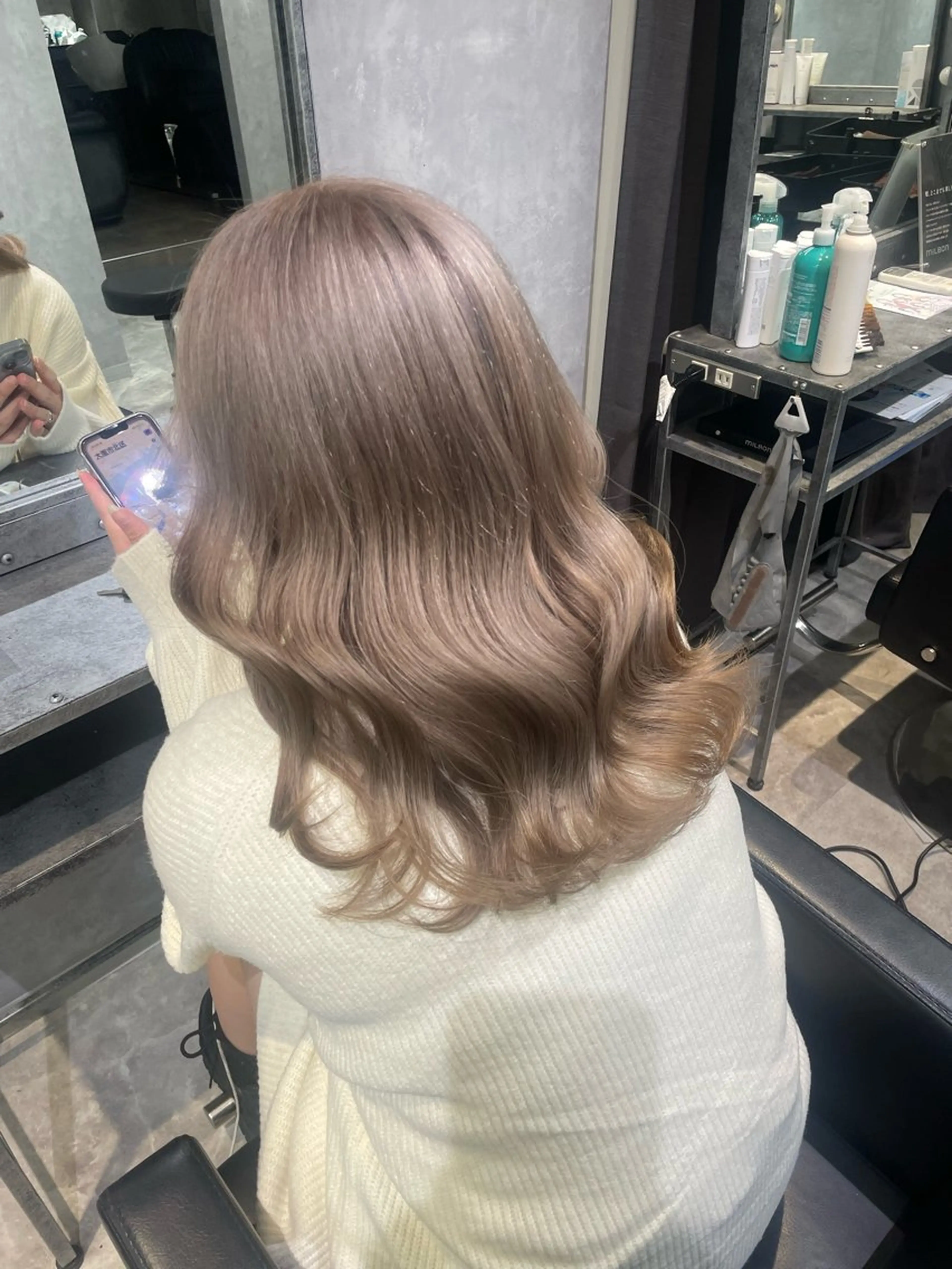 カラー ヘアカラー mimiiy fukaのヘアスタイル