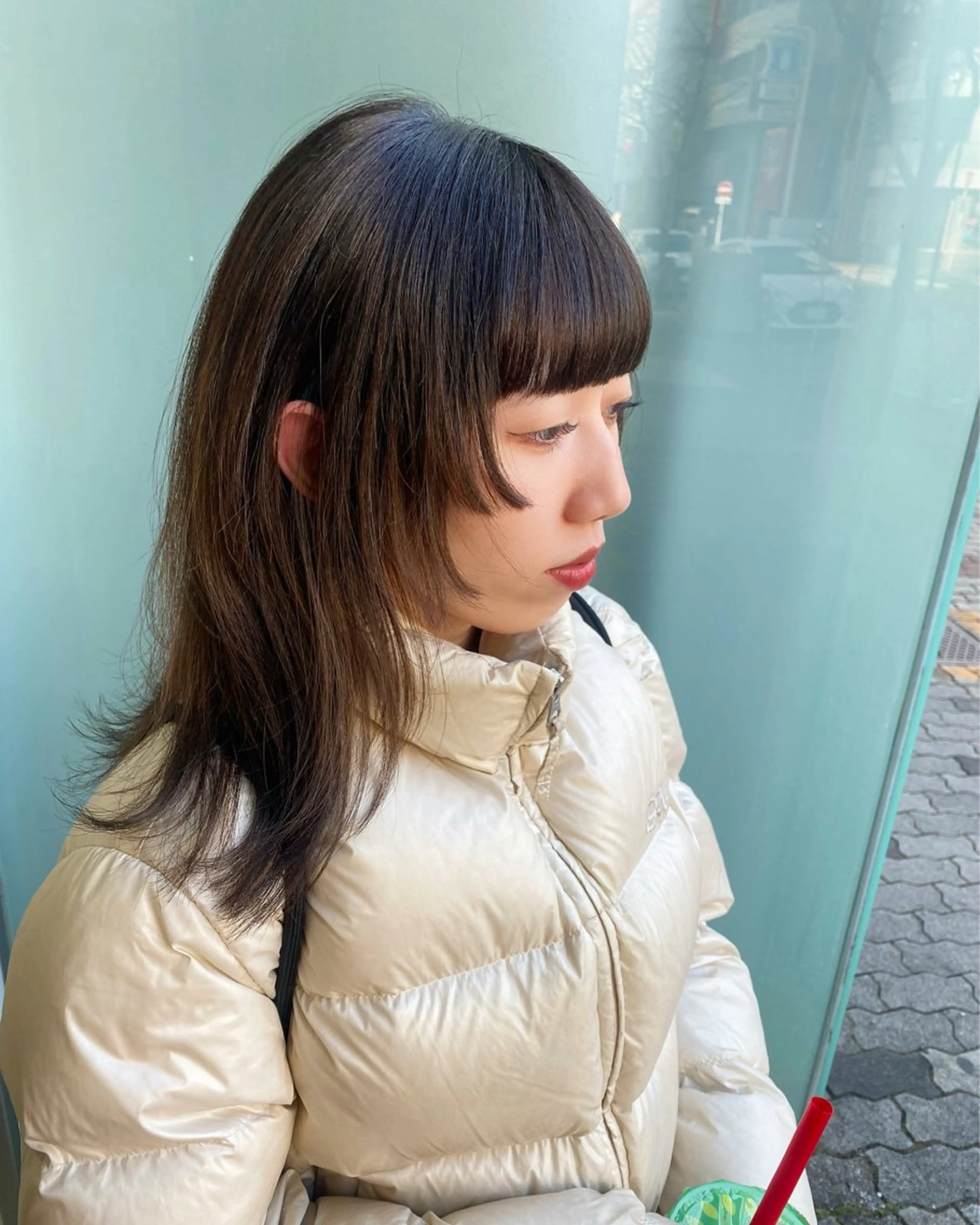 ロング カット sea's所属・平果帆/レイヤー /矢場町/ブリーチのヘアスタイル