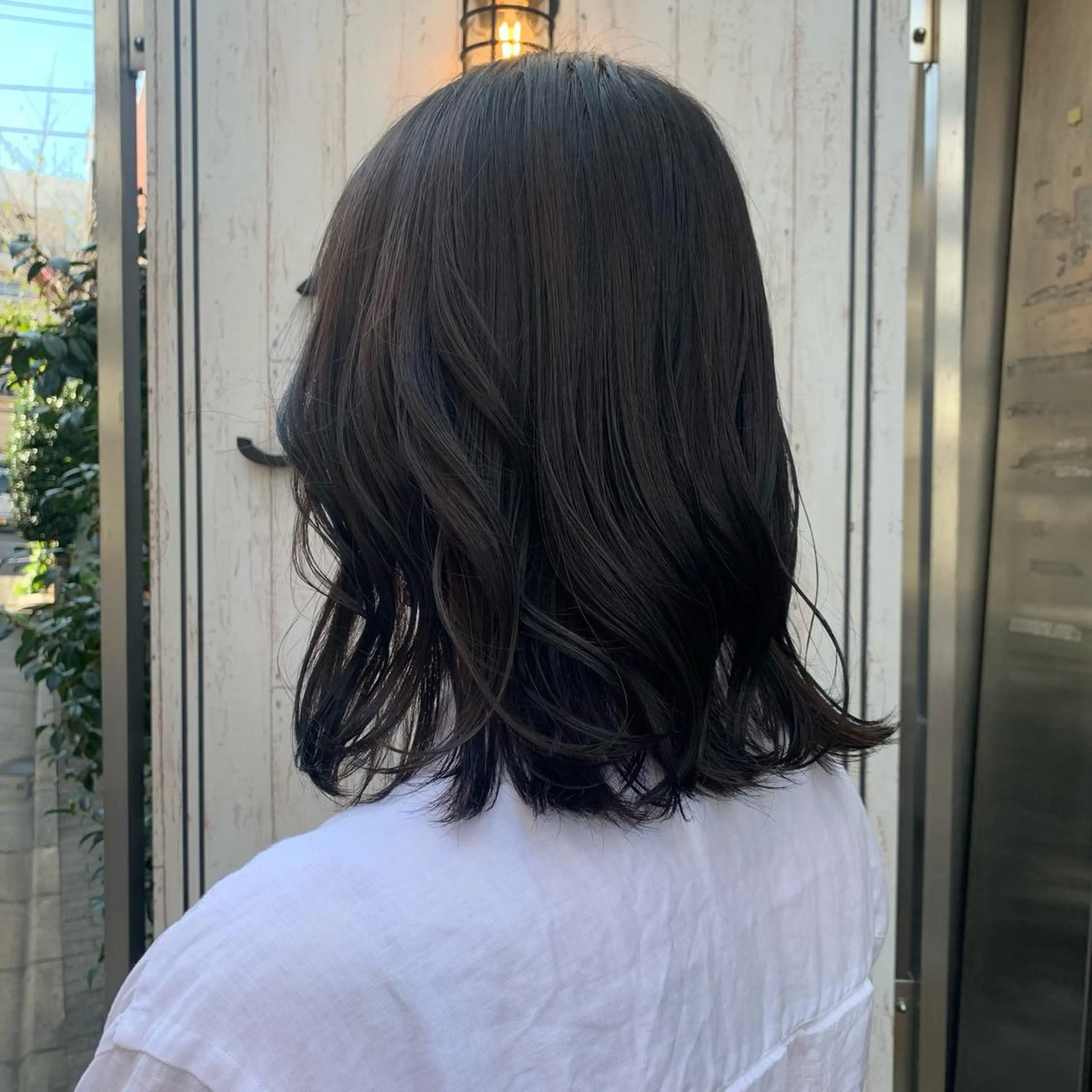 ミディアム 橋本 悠莉のヘアスタイル