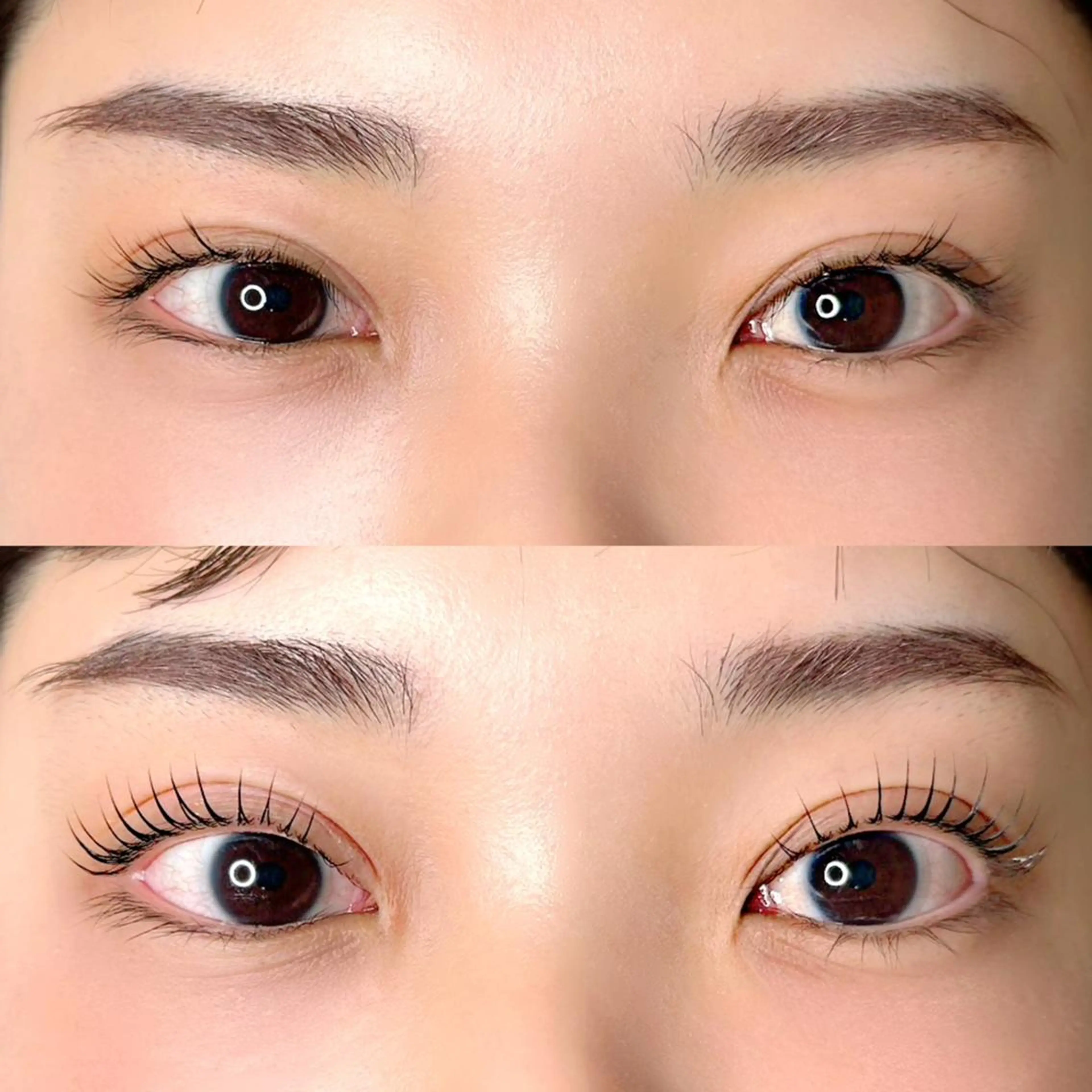 マツエク・マツパ フラットラッシュ パリジェンヌラッシュリフト まつげパーマ 一重×まつ毛パーマ 齋藤 惠女のマツエク・マツパデザイン