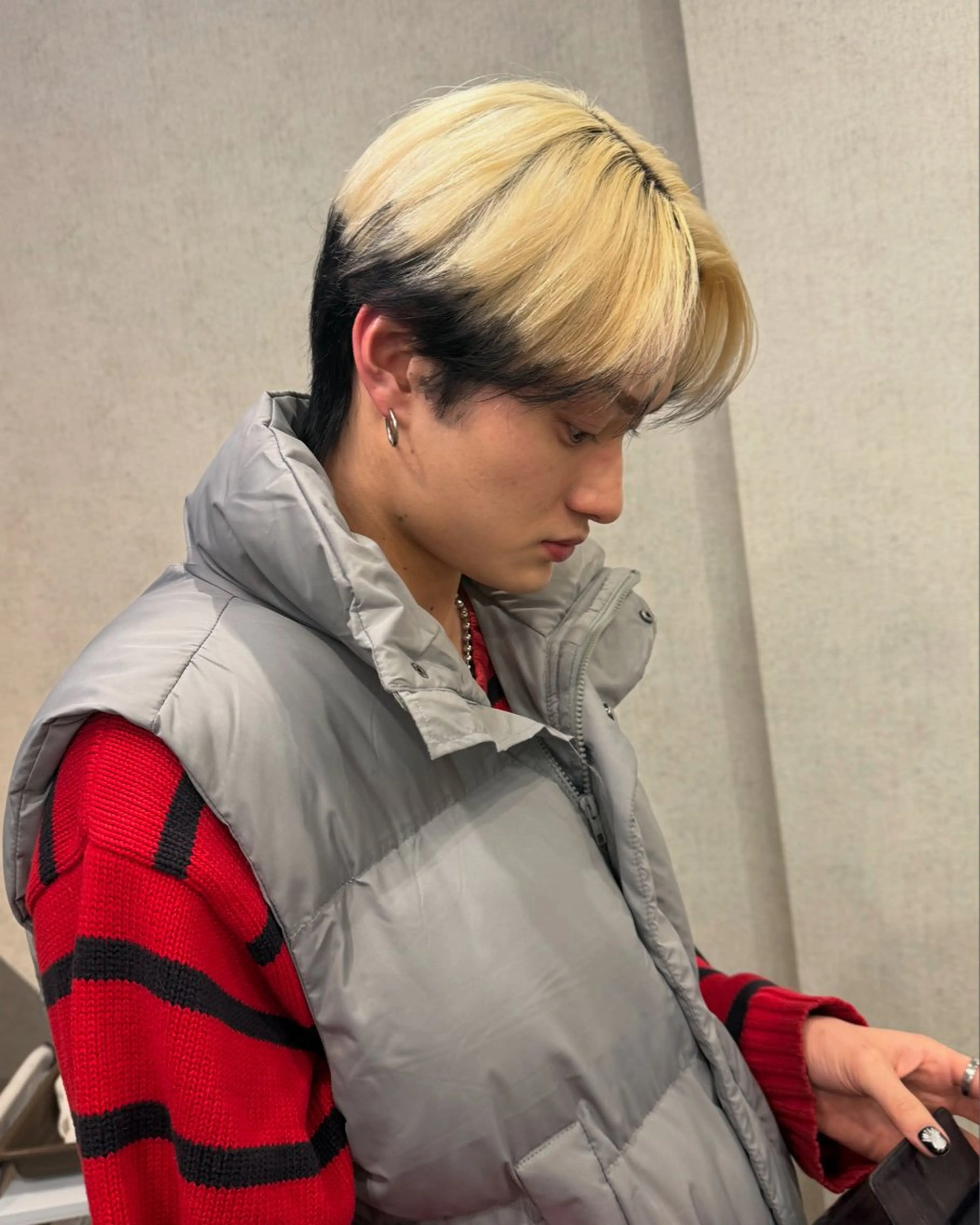 ショート カラー メンズ Ｗｉｓｔｅｌｌ新宿所属・🩵たくみハイトーン .エクステ🩵のヘアスタイル