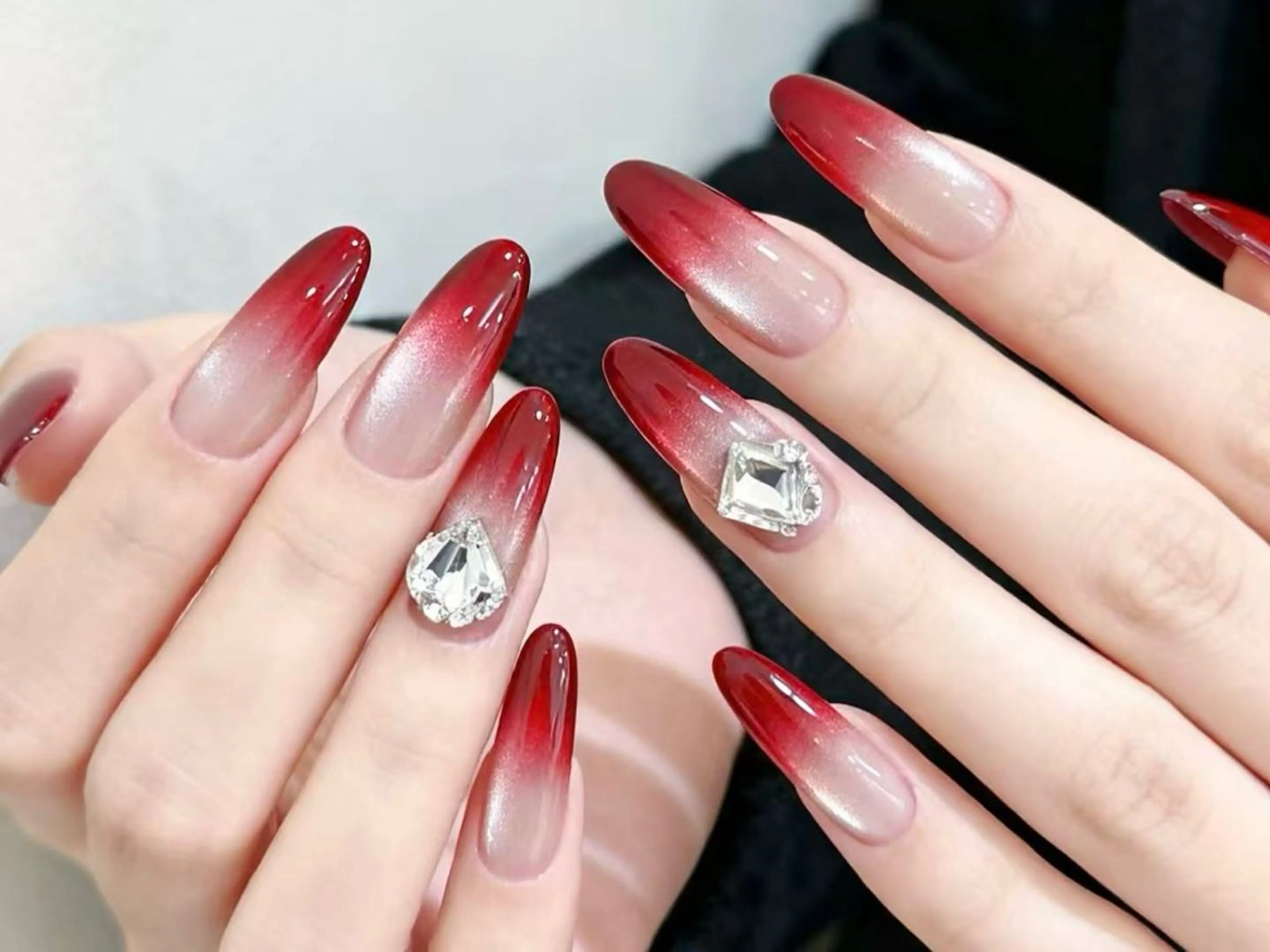 ネイル マグネットネイル ネイルチップ 💋LOTUS渋谷 mizuki💋のネイルデザイン