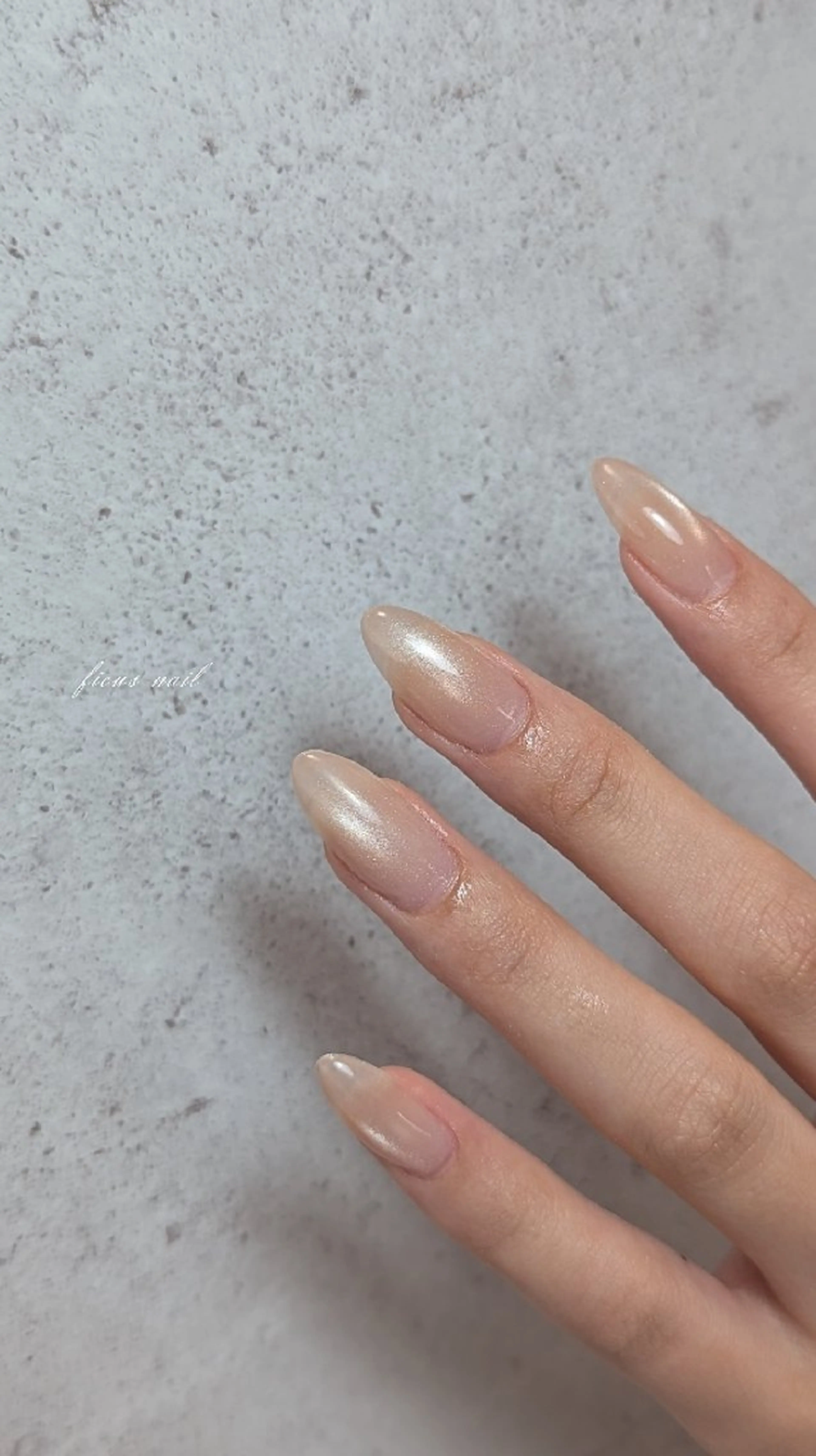 ネイル マグネットネイル オフィスネイル シンプルネイル ハンドネイル ficus nailのネイルデザイン