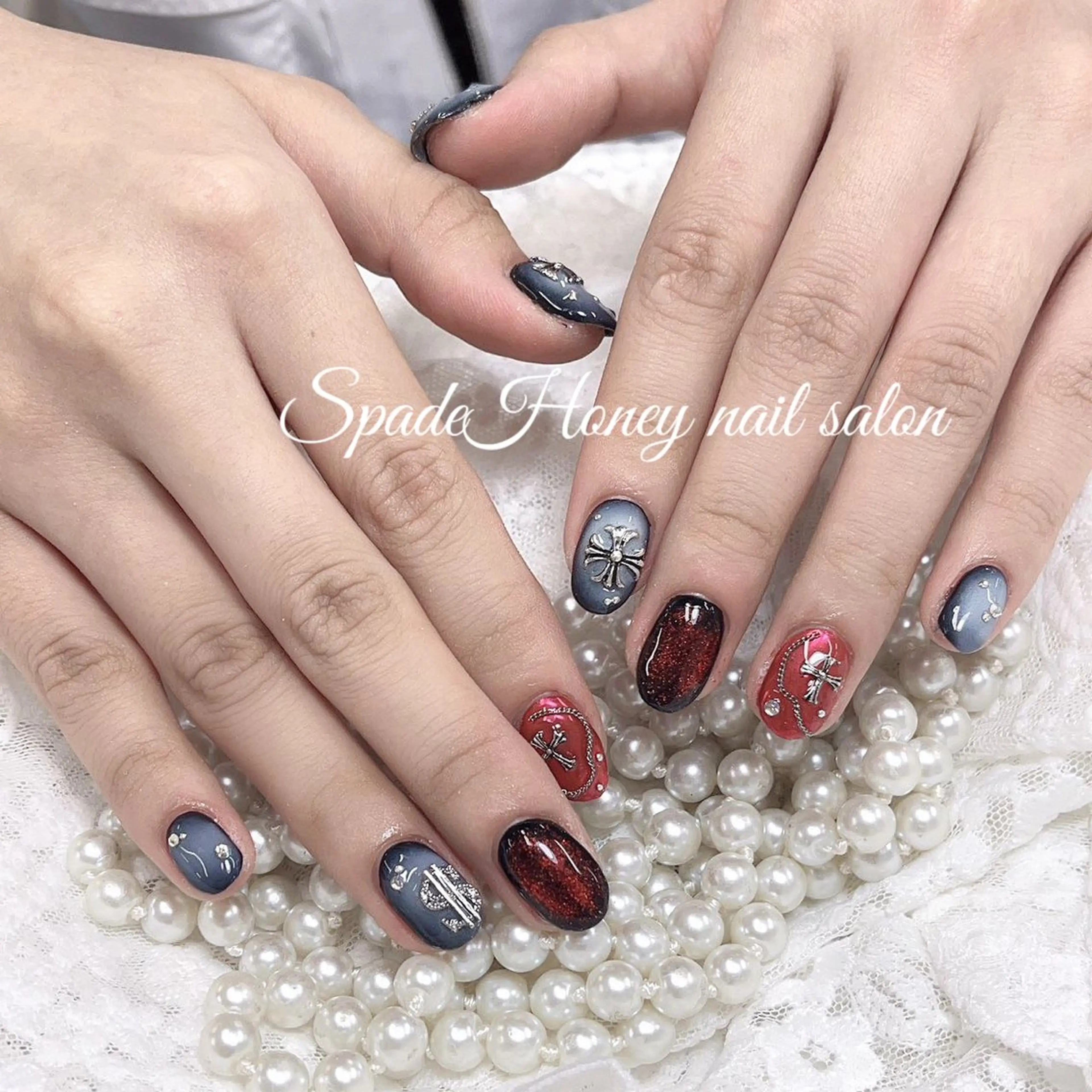 ネイル ハンドネイル SpadeHoney ♠️✨のネイルデザイン