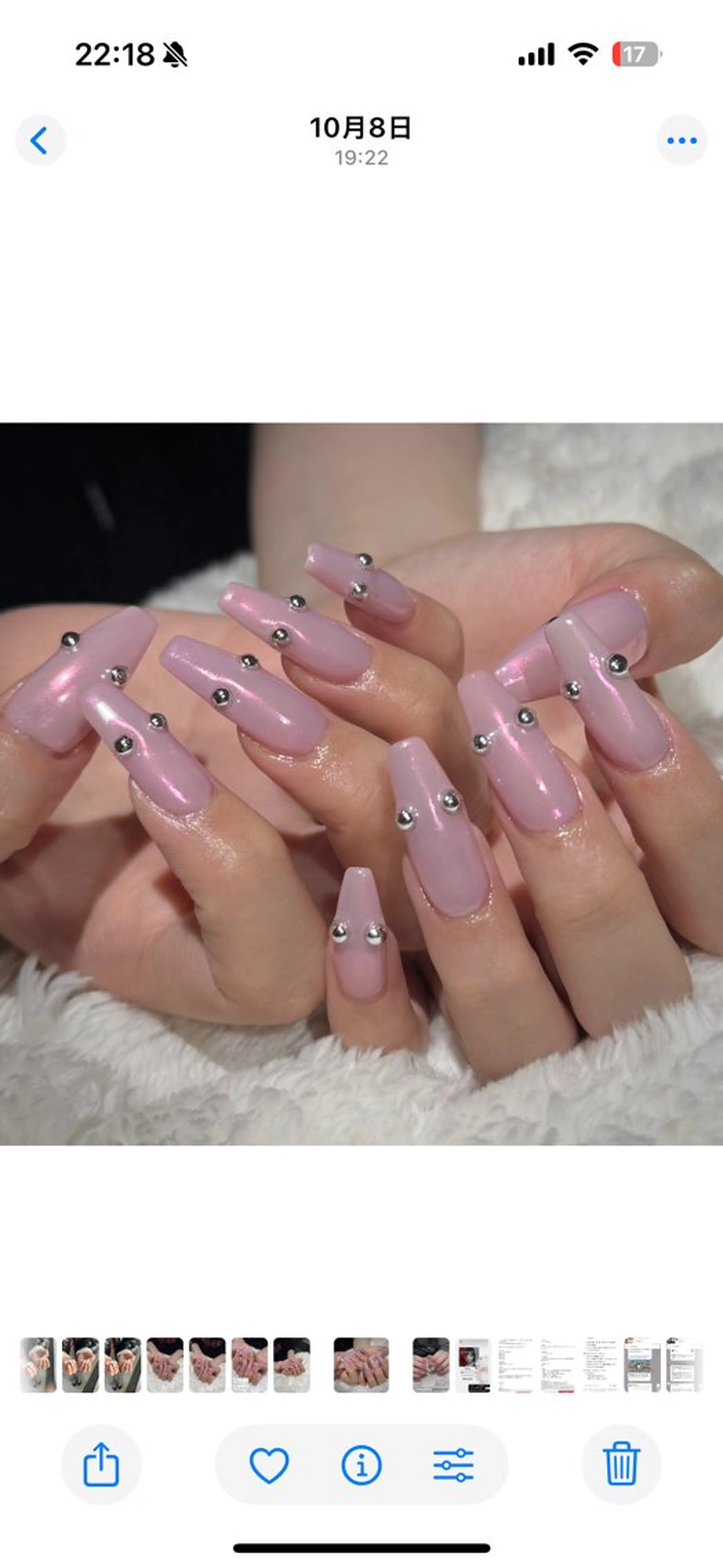 ネイル ロングネイル ハンドネイル m kaori𓃟のネイルデザイン