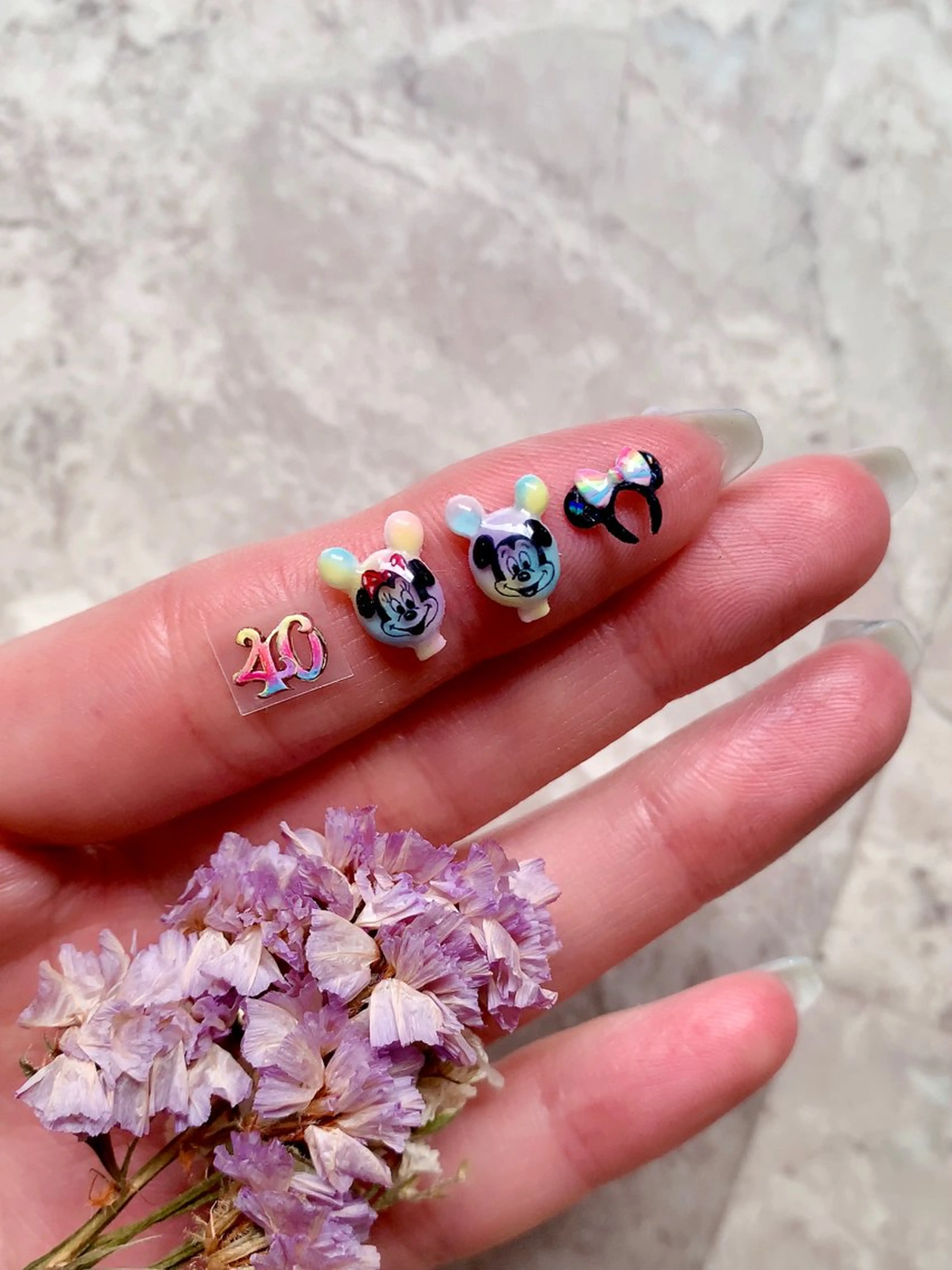 ネイル アートネイル ぷっくりネイル シェアサロンLei.g(レイジー)所属・3Dアートネイル💗 都築レナのネイルデザイン