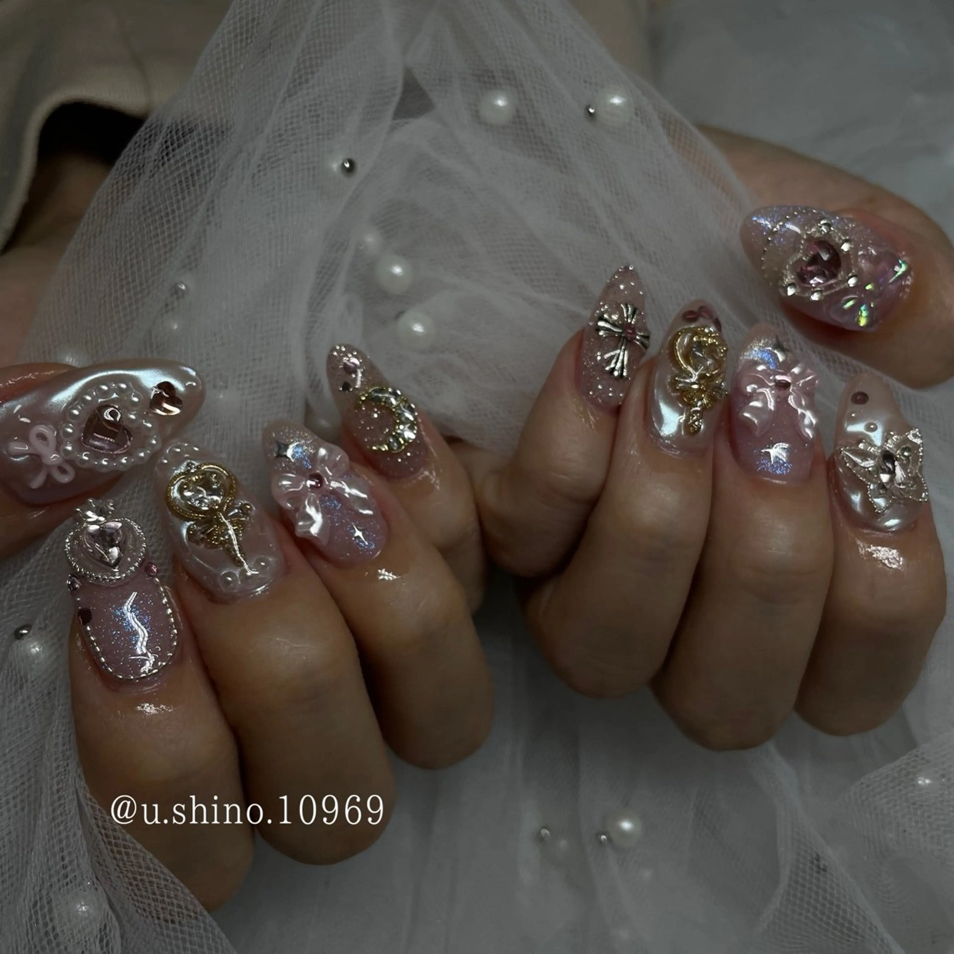 ネイル ハンドネイル MoonLight SHINOのネイルデザイン