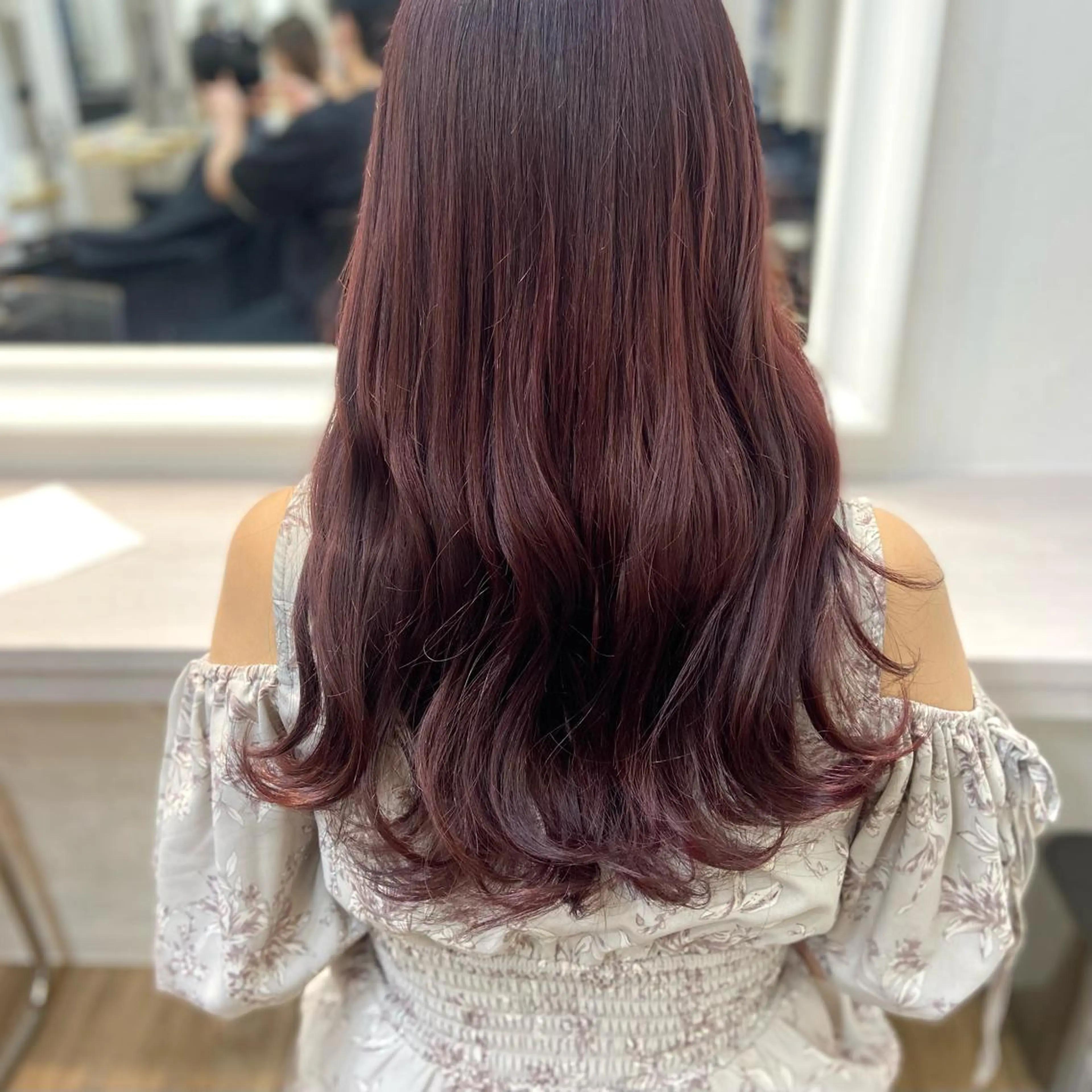 ロング カラー mai 🥀 パーマモデル募集🌀のヘアスタイル